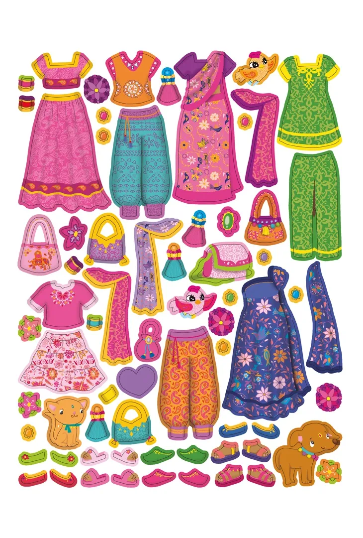 Frigobloc Minimiki Ashna Inde cahier stickers 300