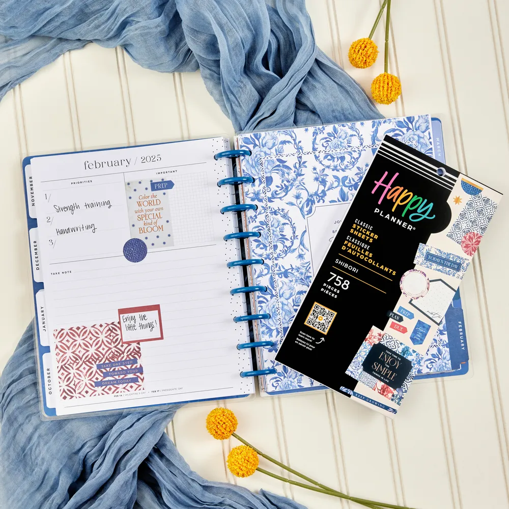 Me & my big ideas Shibori Classic stickers 758
