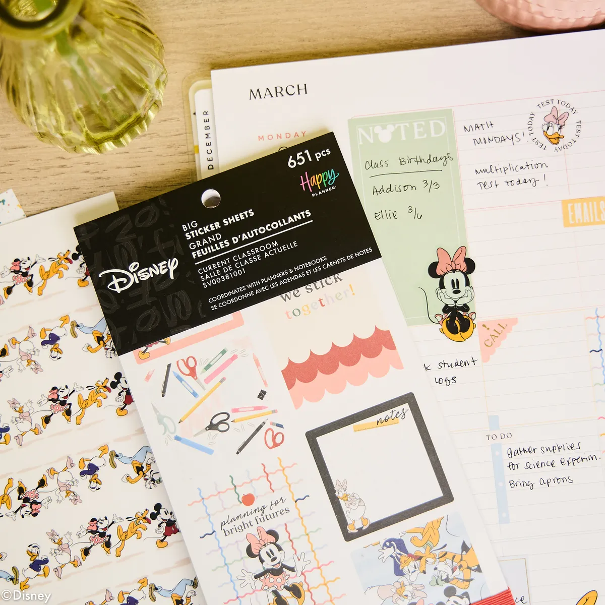Me & my big ideas Disney Mickey Teacher stickers 651 école
