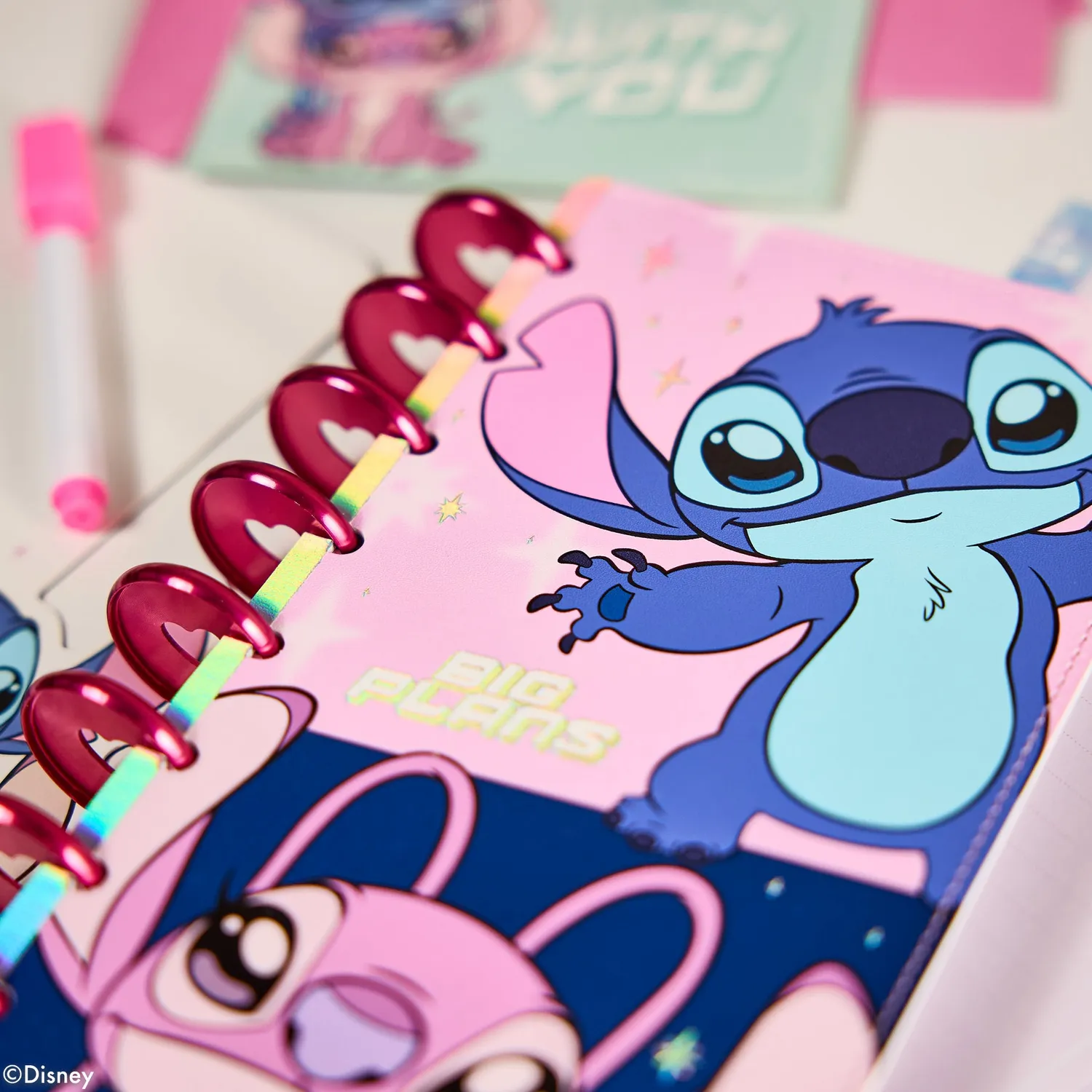Happy Planner Disney Stitch Angel coffret Be Happy Box