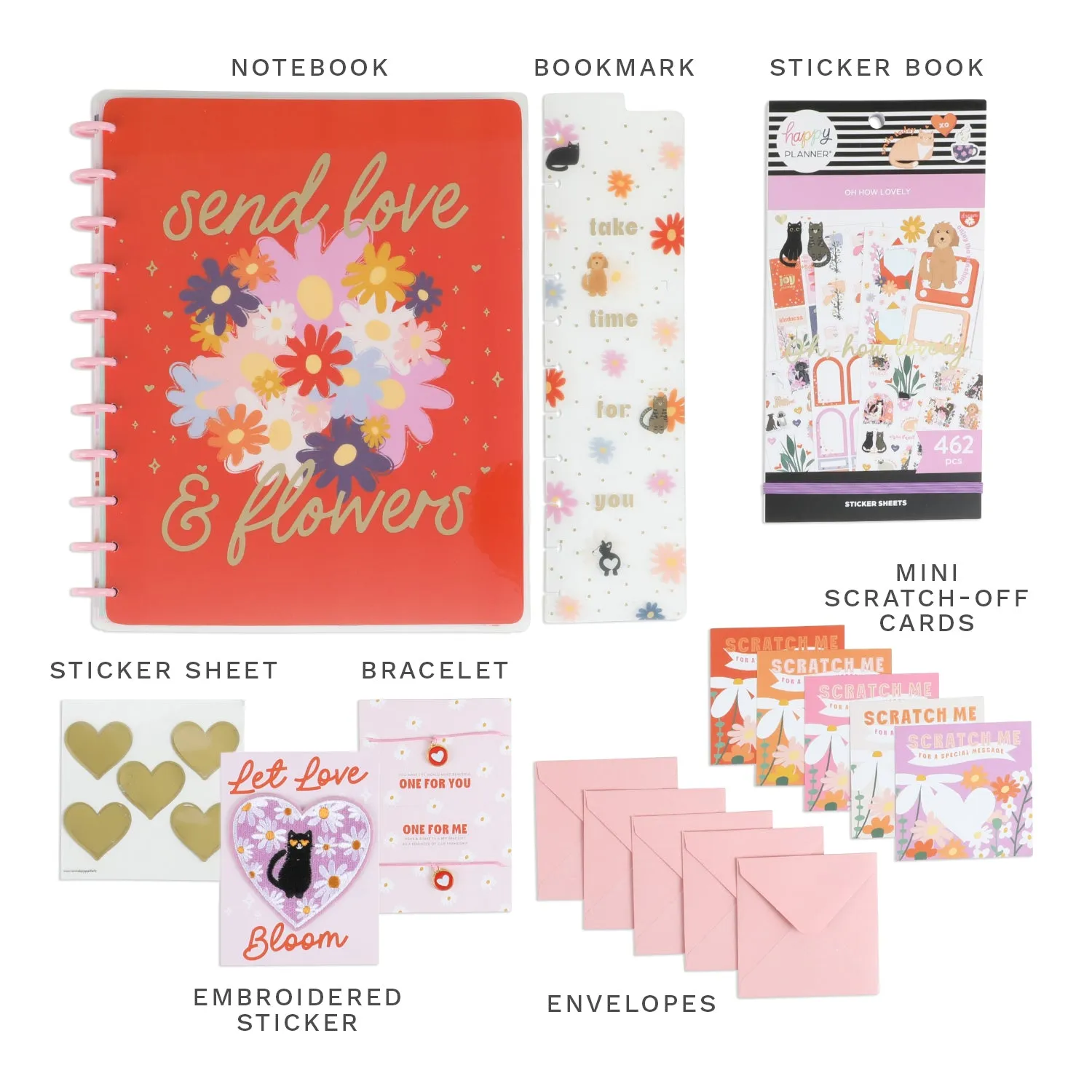 Happy Planner Oh How Lovely box cadeau Big notebook