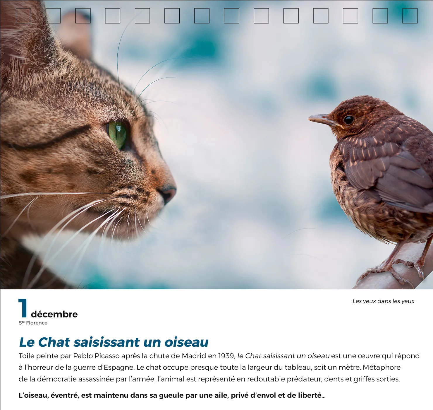 Géo 365 Jours Adorables calendrier chevalet chats et chatons