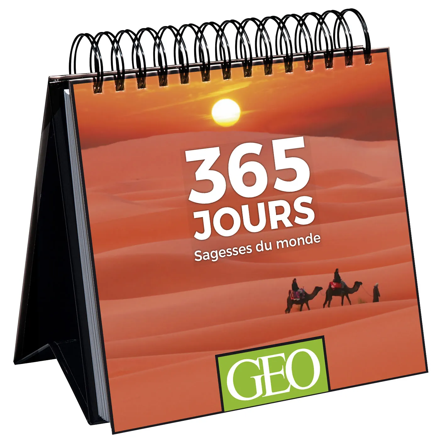 GEO 365 jours Sagesse du monde calendrier chevalet photos
