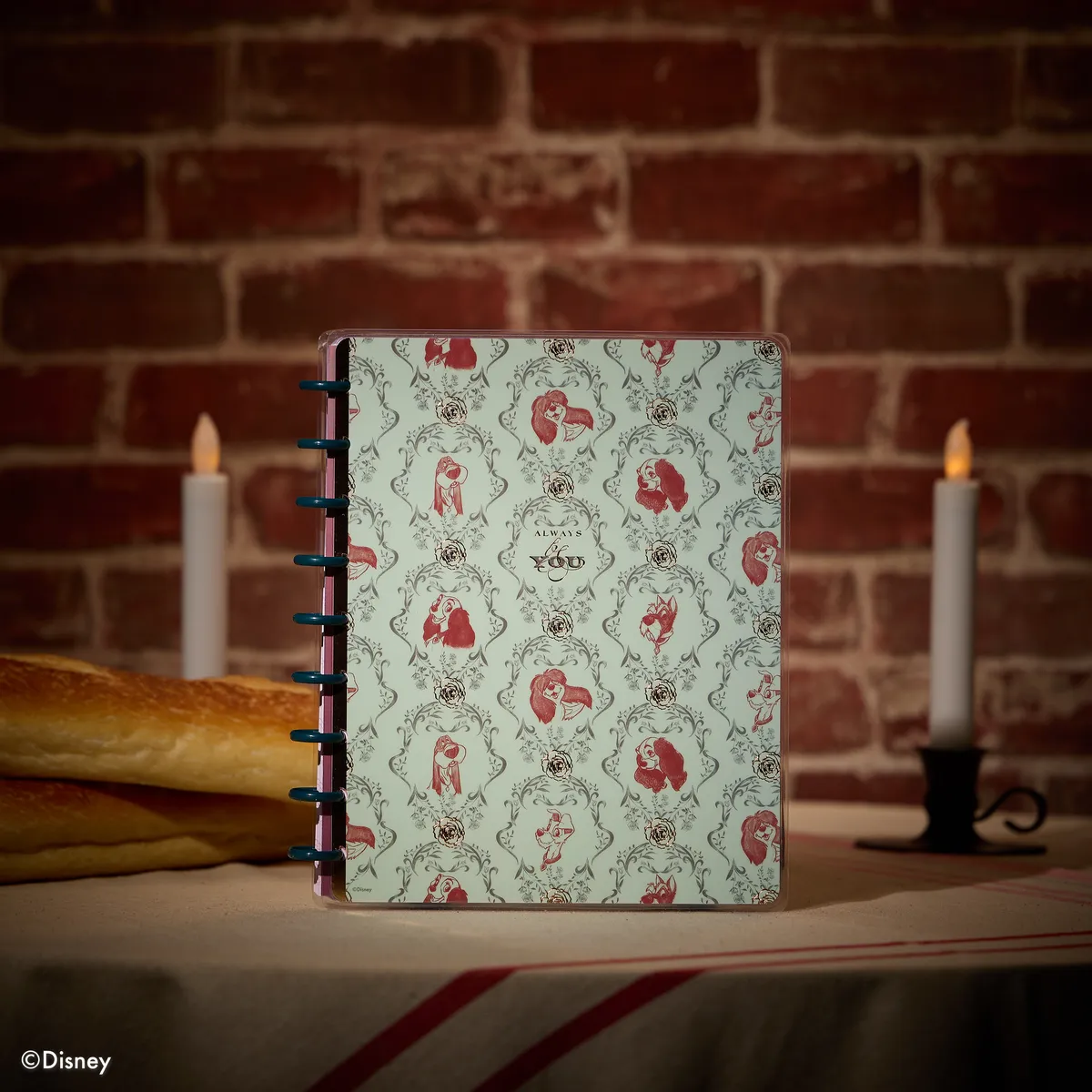 Happy Planner Disney Lady Tramp carnet pointillé Classic 60 feuilles