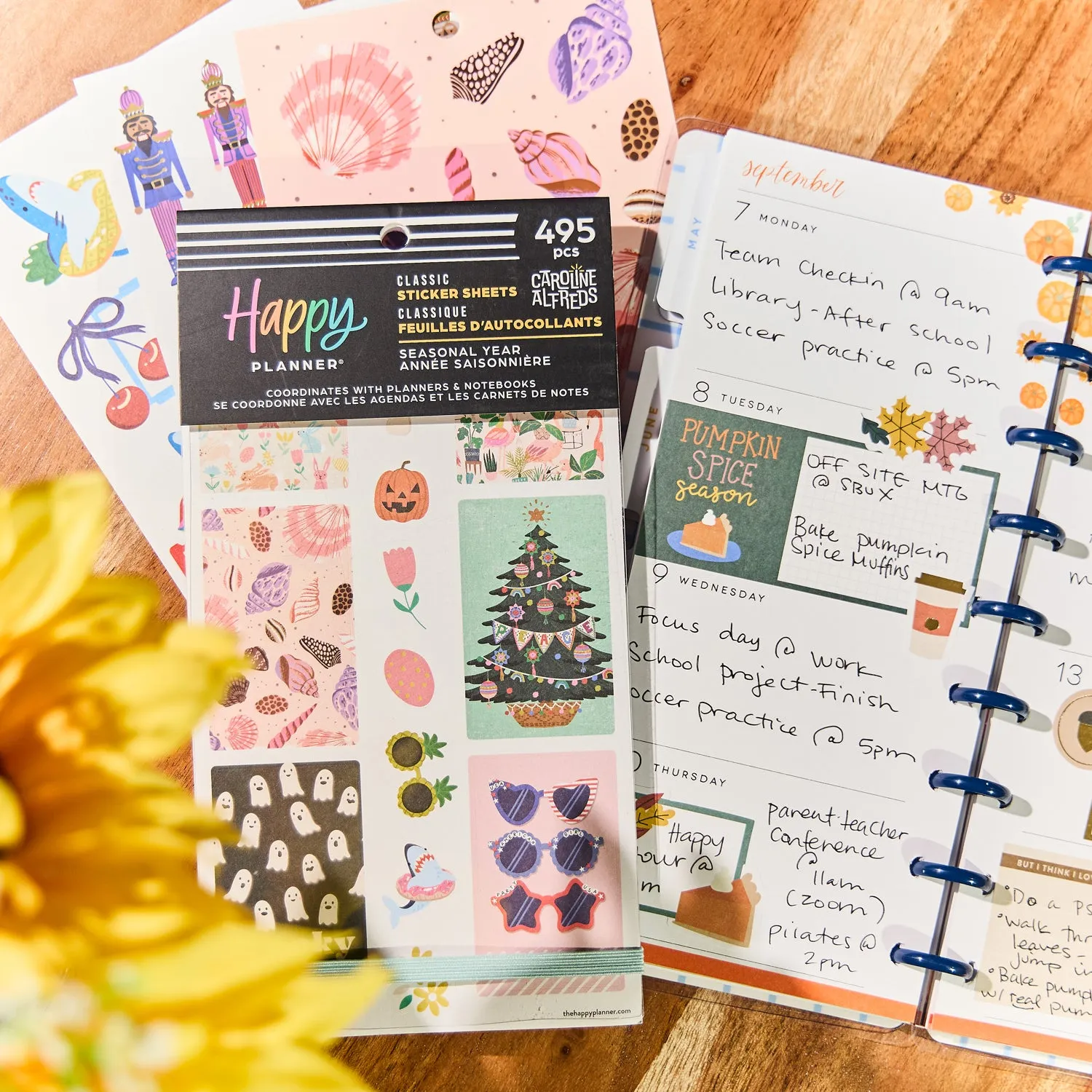 Me & my big ideas Seasonal Year stickers value pack 30 feuilles
