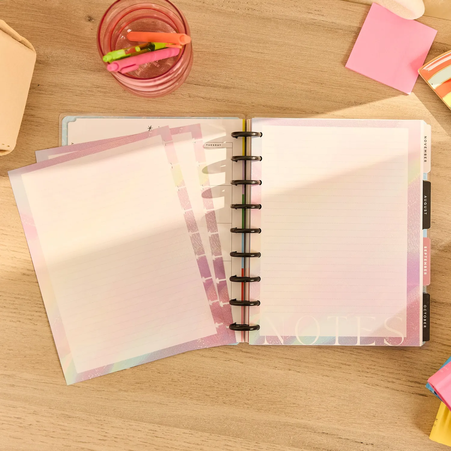 Happy Planner Prism Pearl papier pointillé Classic 40 feuilles