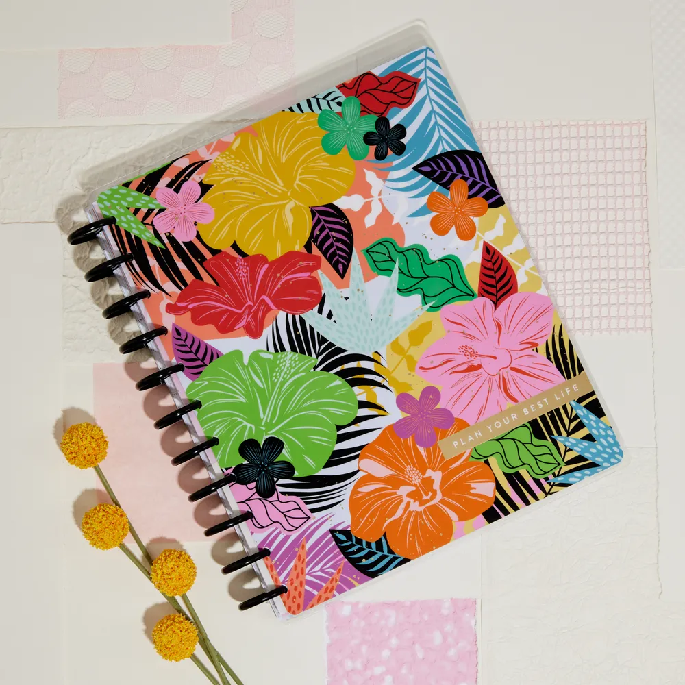 Happy Planner Bold Botanical agenda Big dashboard non daté
