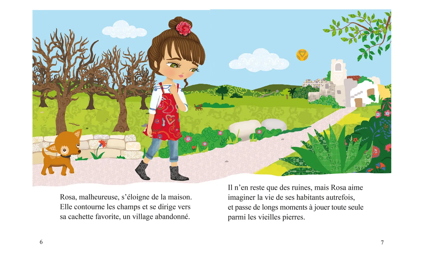 Minimiki Rosa et les fleurs d’amandiers Tome 19 livre