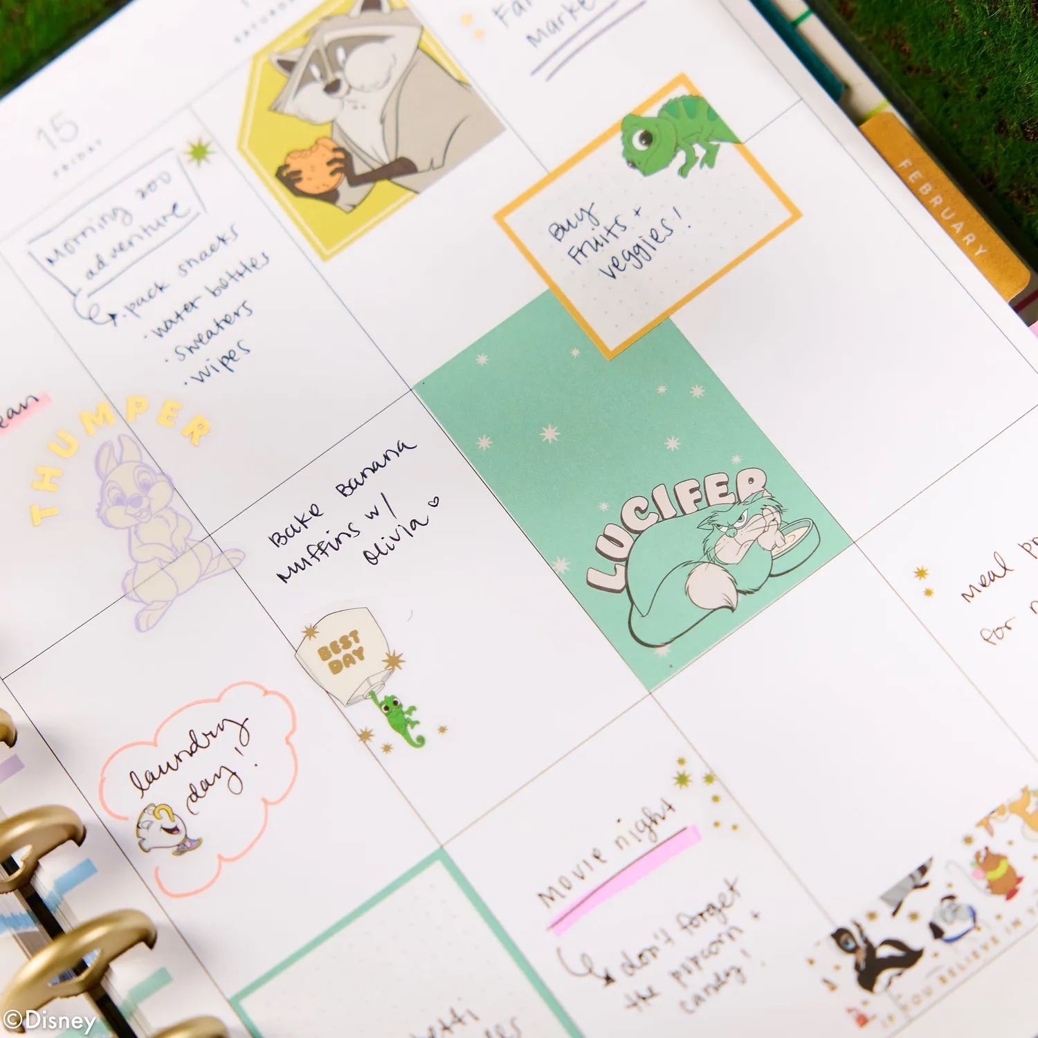 Happy Planner Disney Best Pals Big agenda vertical 2026-2027