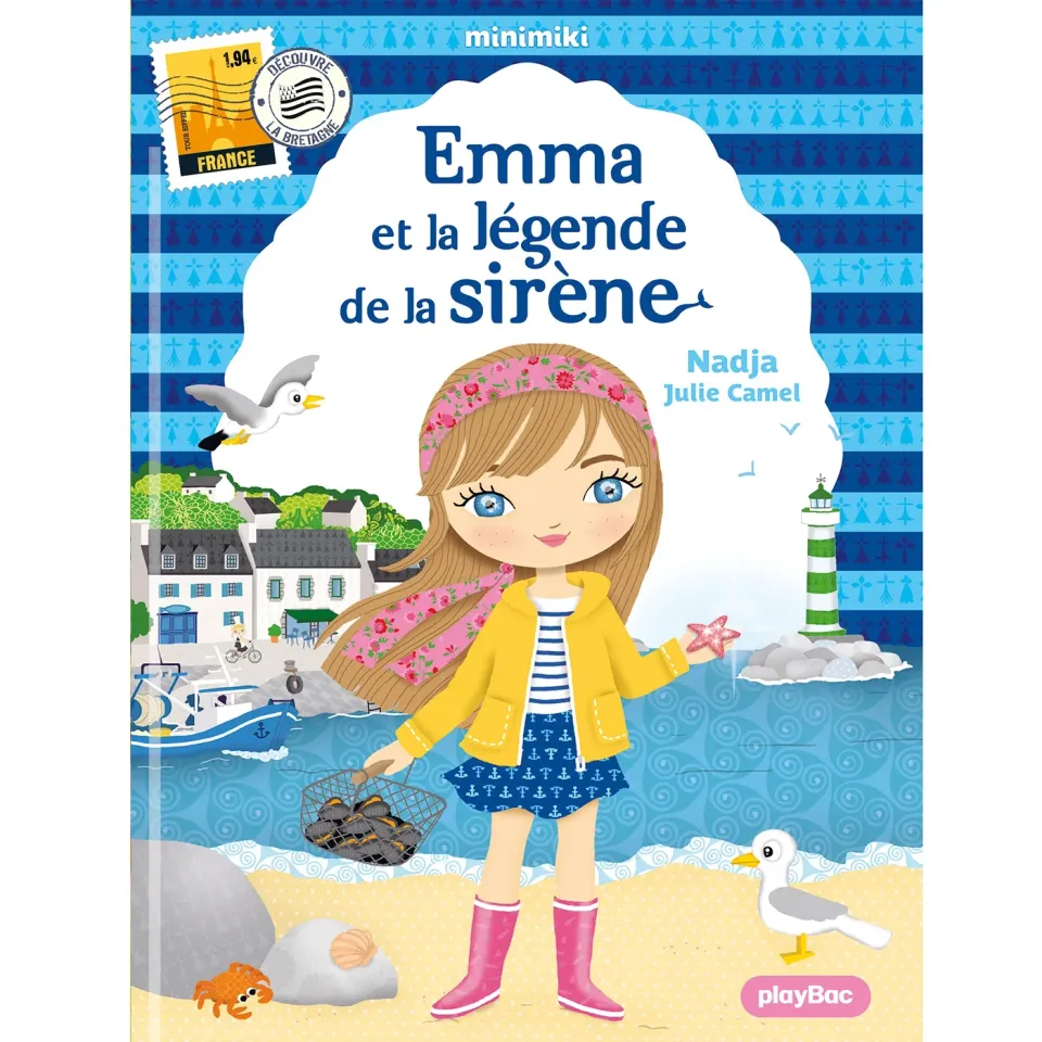 Frigobloc Minimiki Emma et la légende de la sirène roman 6 ans
