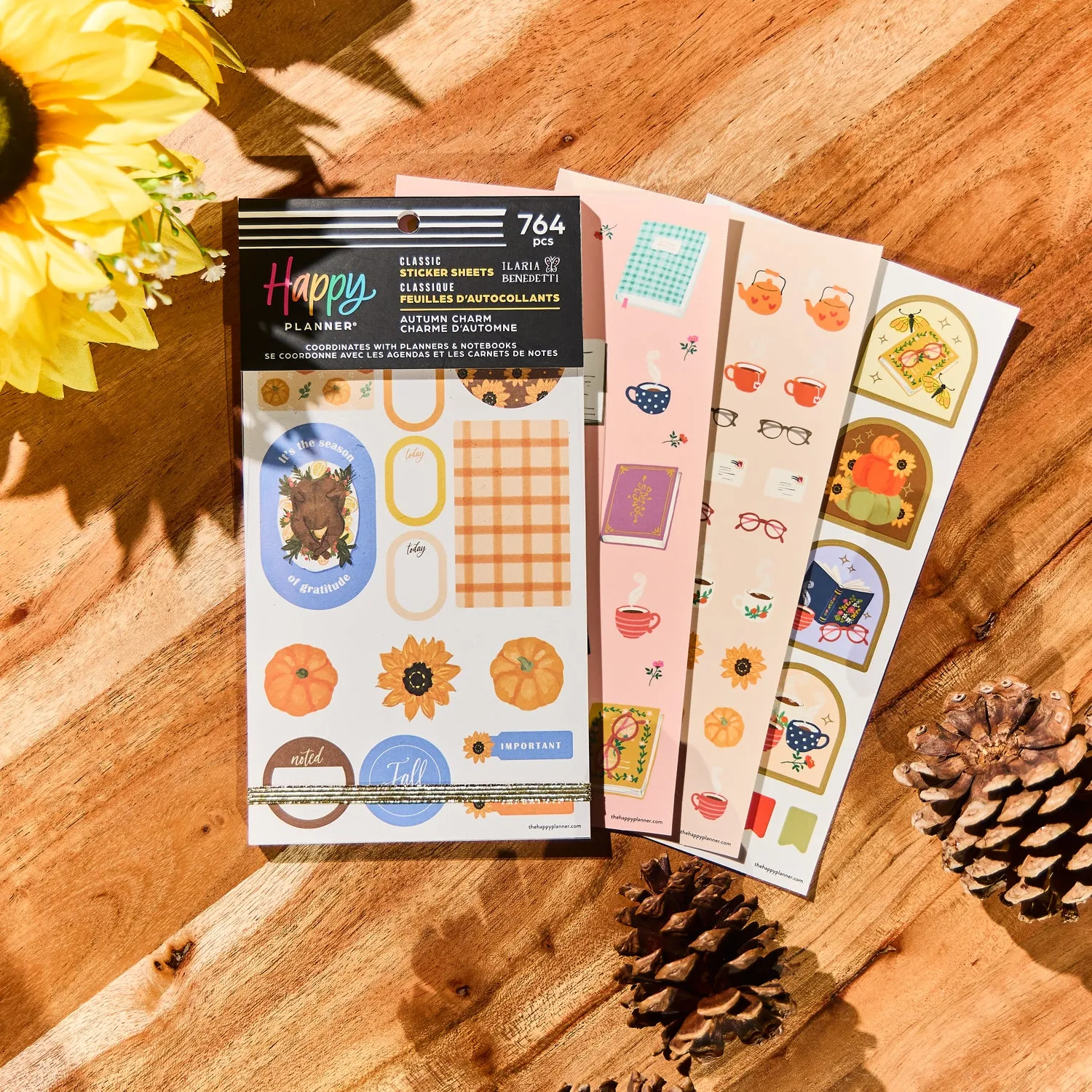 Me & my big ideas Autumn Charm autocollants Value Pack 764