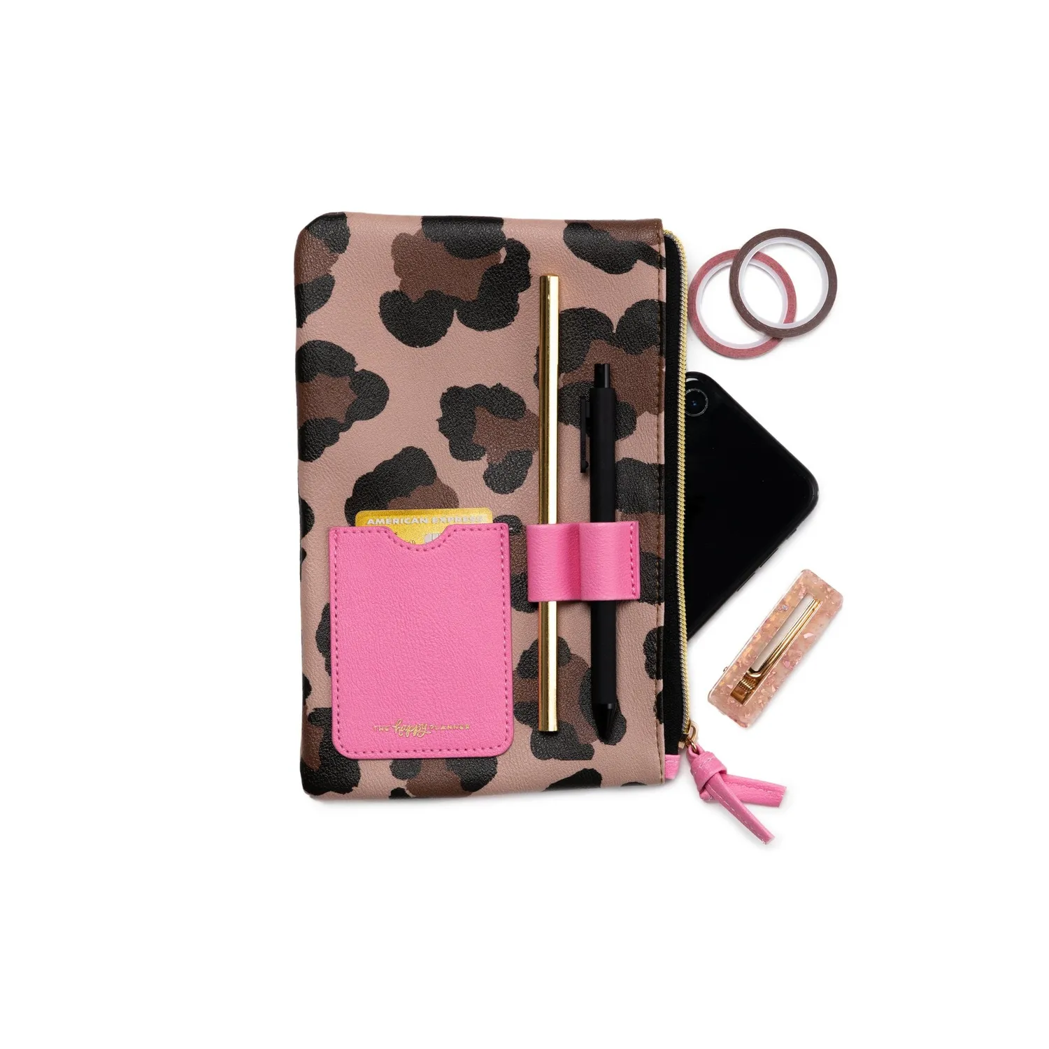 Happy Planner Leopard trousse Classic léopard à élastique