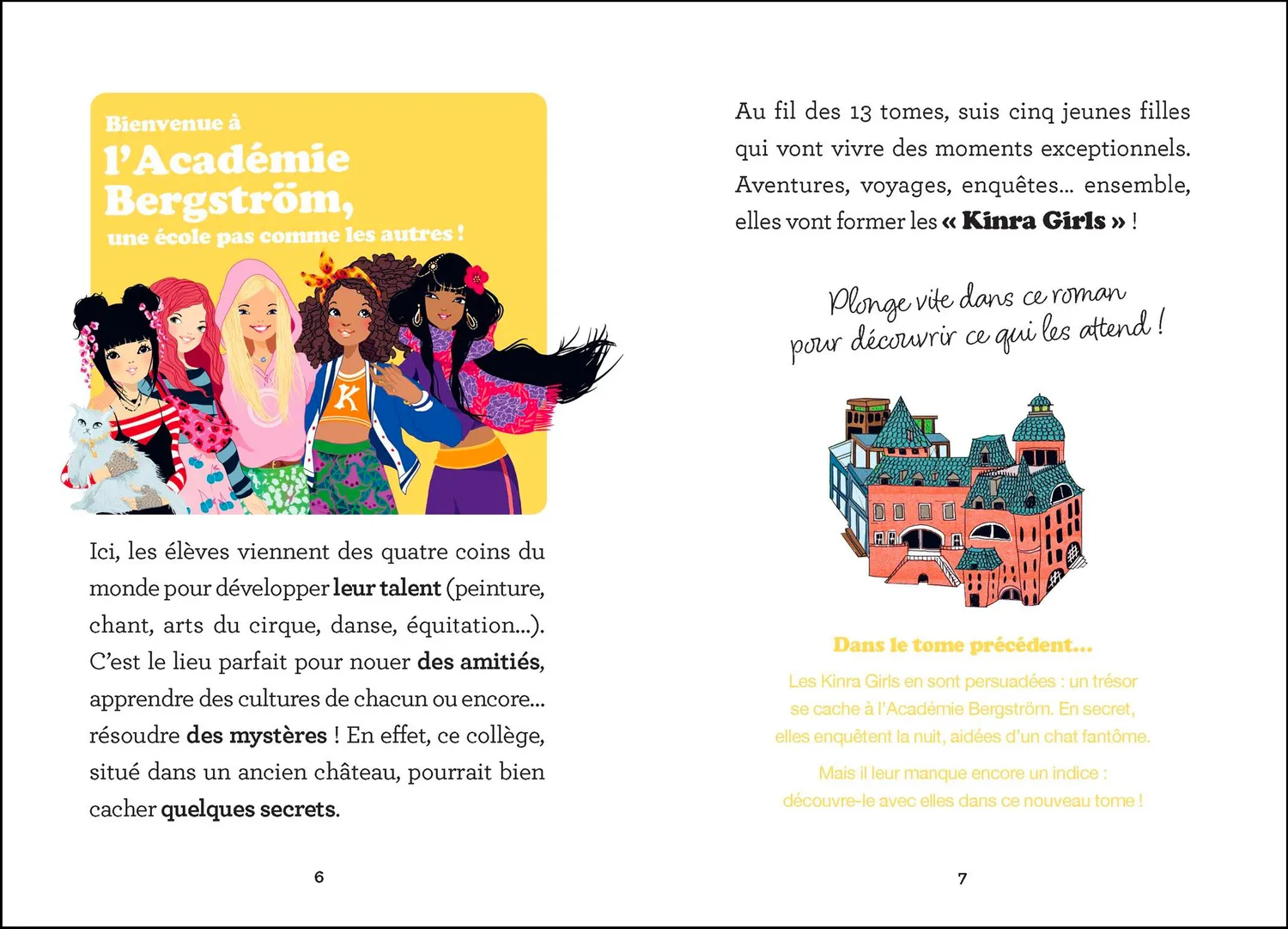 Kinra Girls Le trésor des Kinra Tome 4 livre fantômes