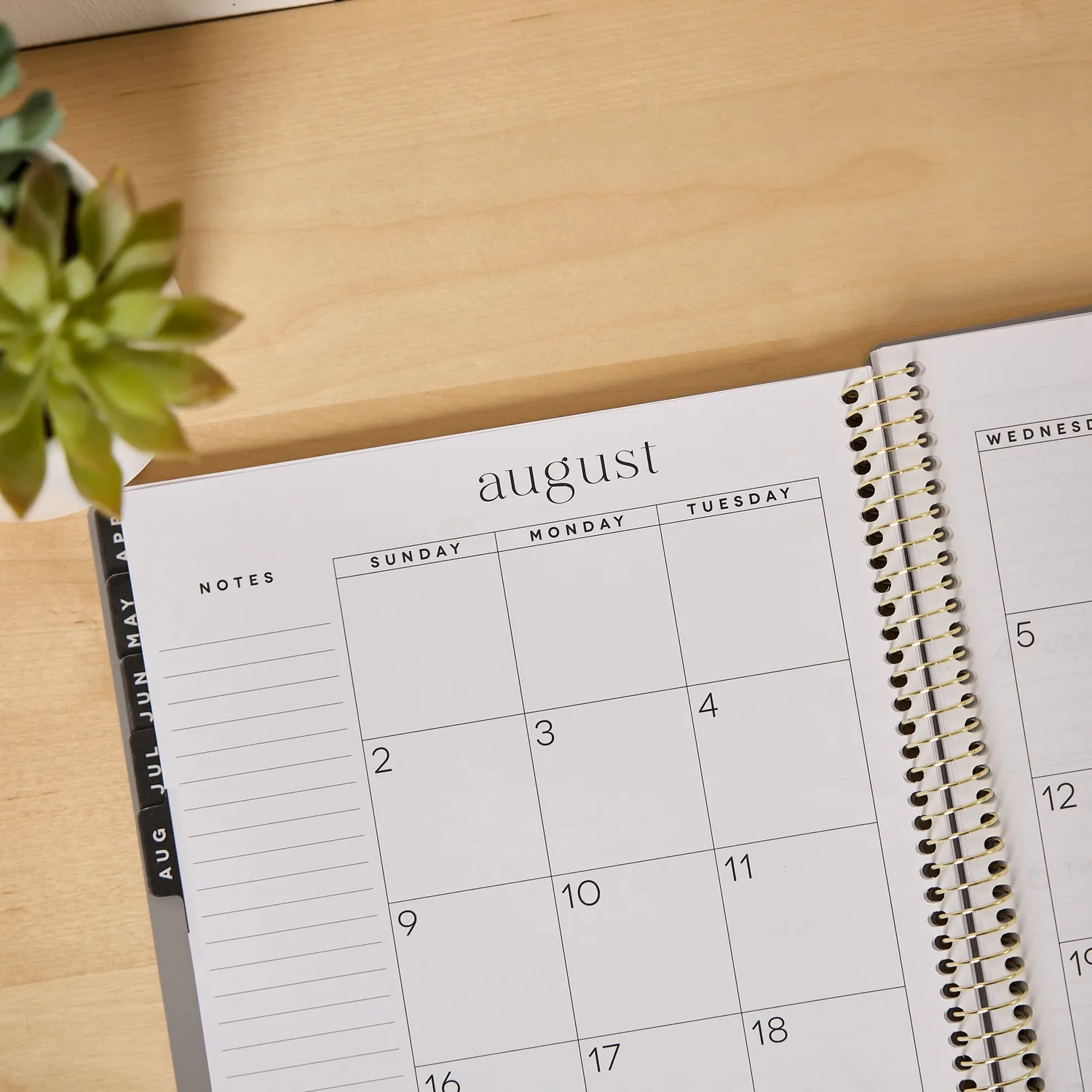 Happy Planner Go Big Onyx agenda spiralé 2026-2027 15 mois