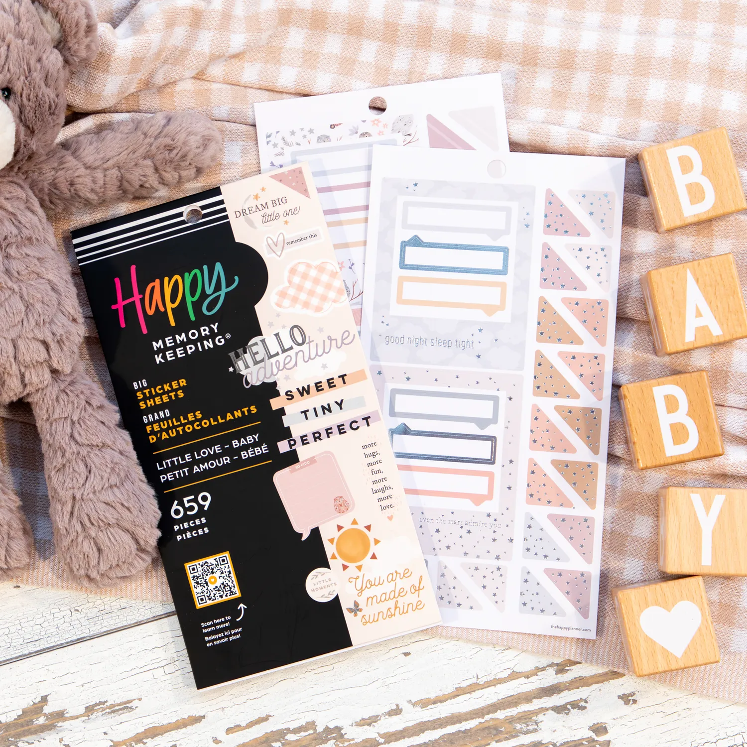 Happy Planner Little Love Baby stickers Big 659 pcs