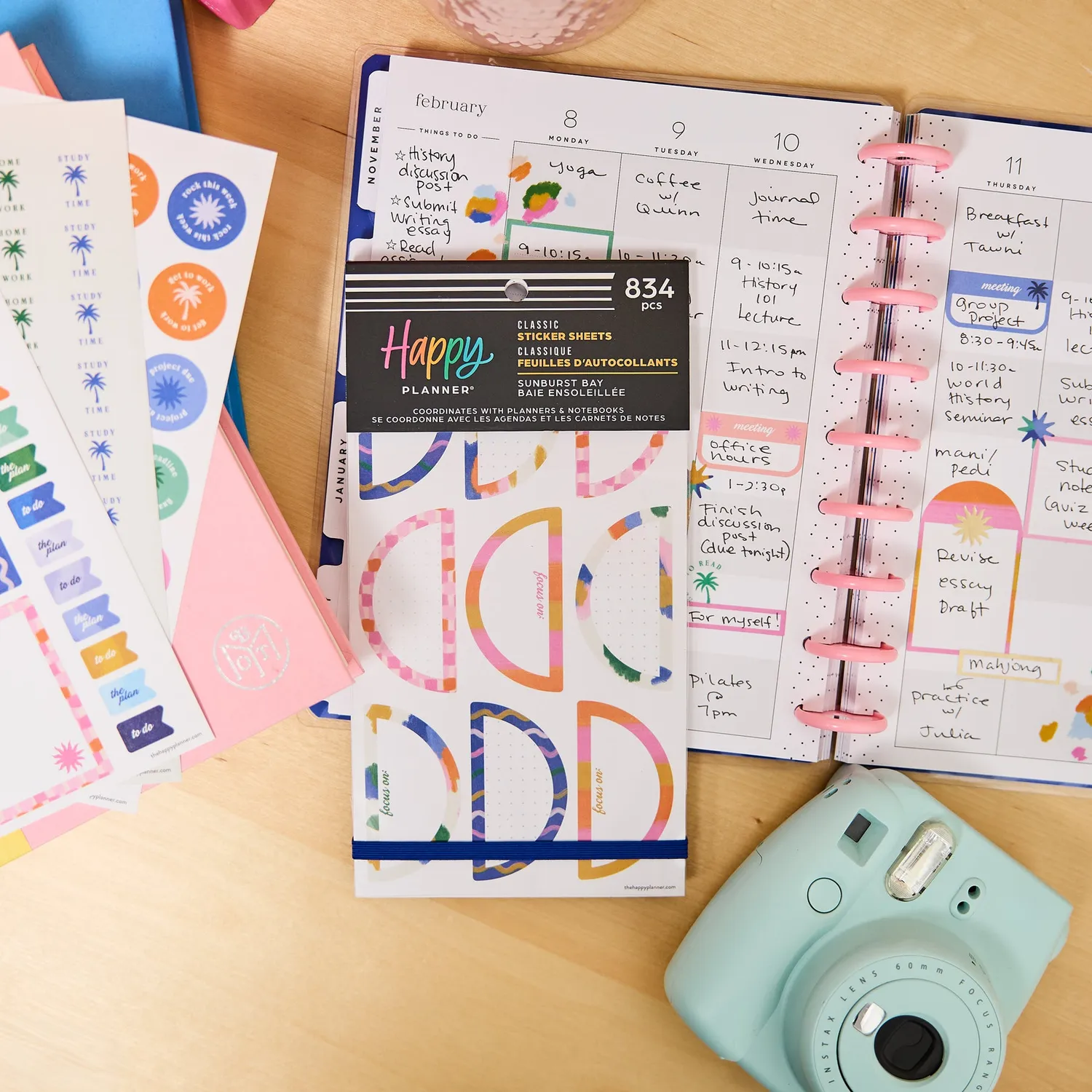Me & my Big Ideas Sunburst Bay stickers 30 feuilles