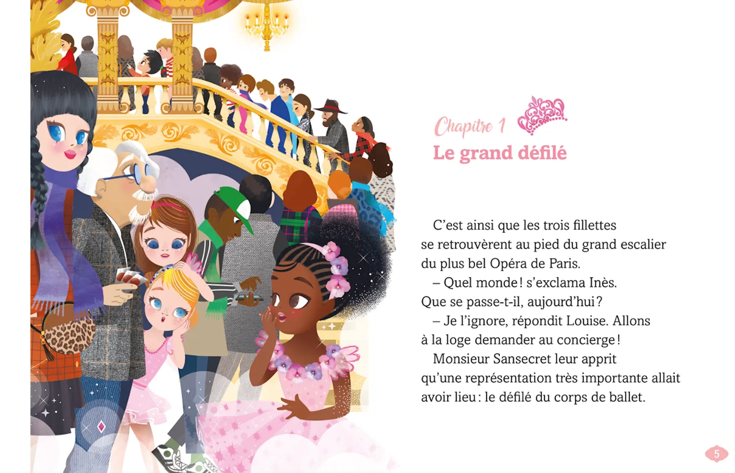 Frigobloc Une, deux, trois Danseuses Trac à l'Opéra tome 3 roman
