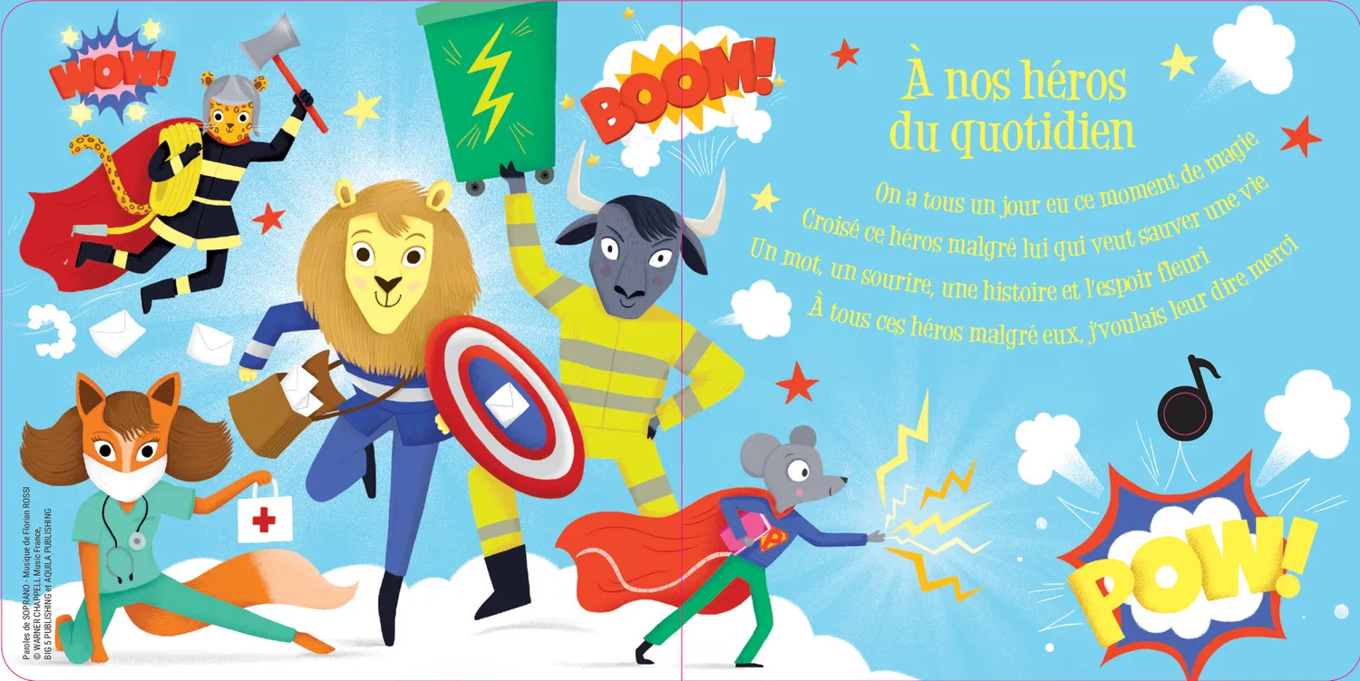 Frigobloc Mon Premier Soprano livre musical bébé 5 titres