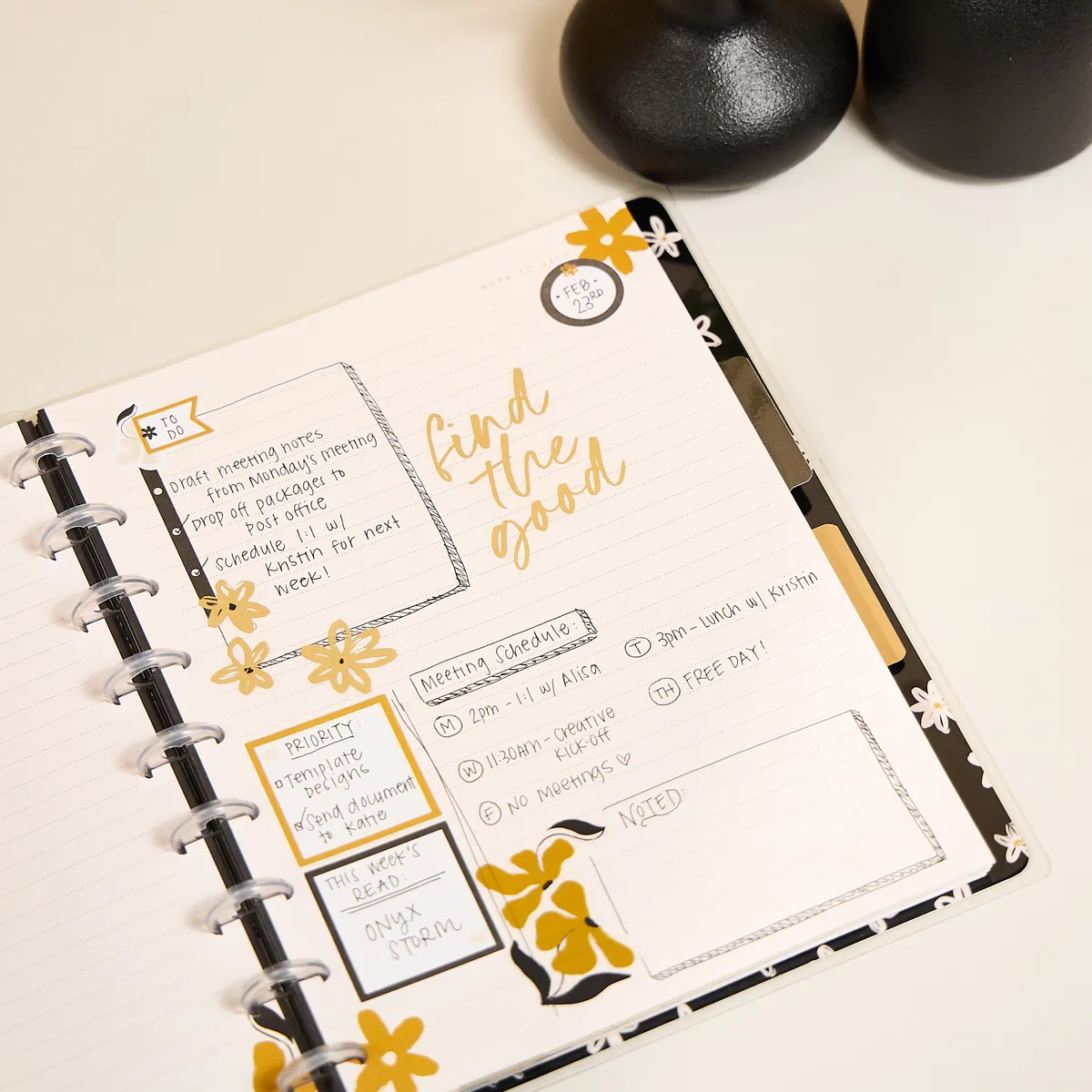 Happy Planner Mod Sketches carnet Classic pointillé 60 feuilles