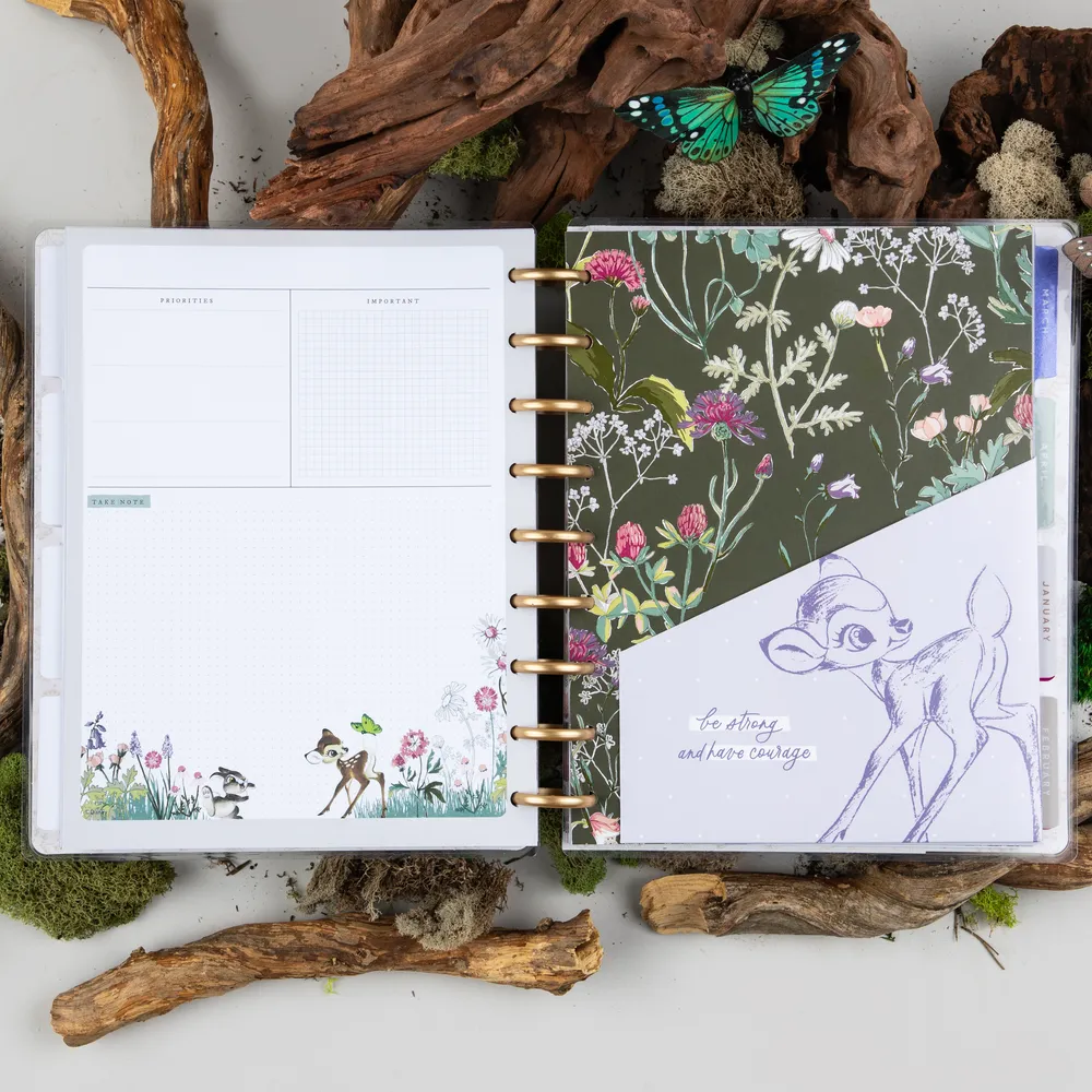 Happy Planner Disney Bambi Classic pack extension 4 mois