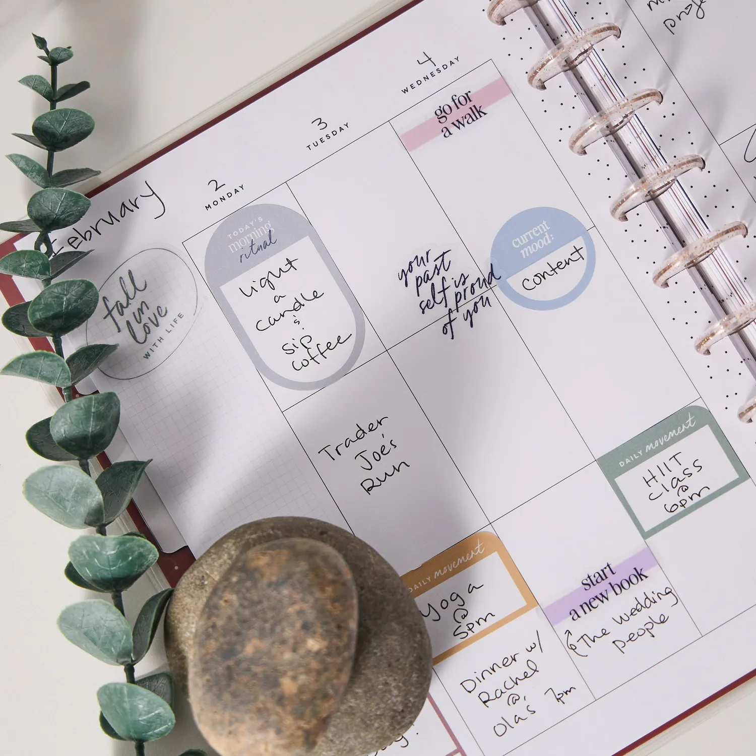 Happy Planner See the Good Classic planner vertical 12 mois non daté