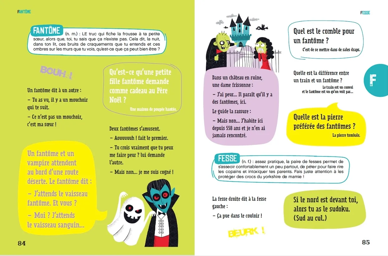 Frigobloc Le Dico des blagues Toto livre dès 7 ans