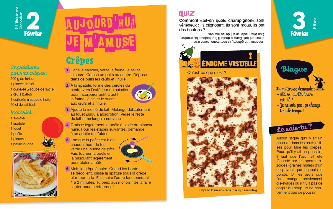 Les Incollables 365 jours pour etre incollable almanach enfant