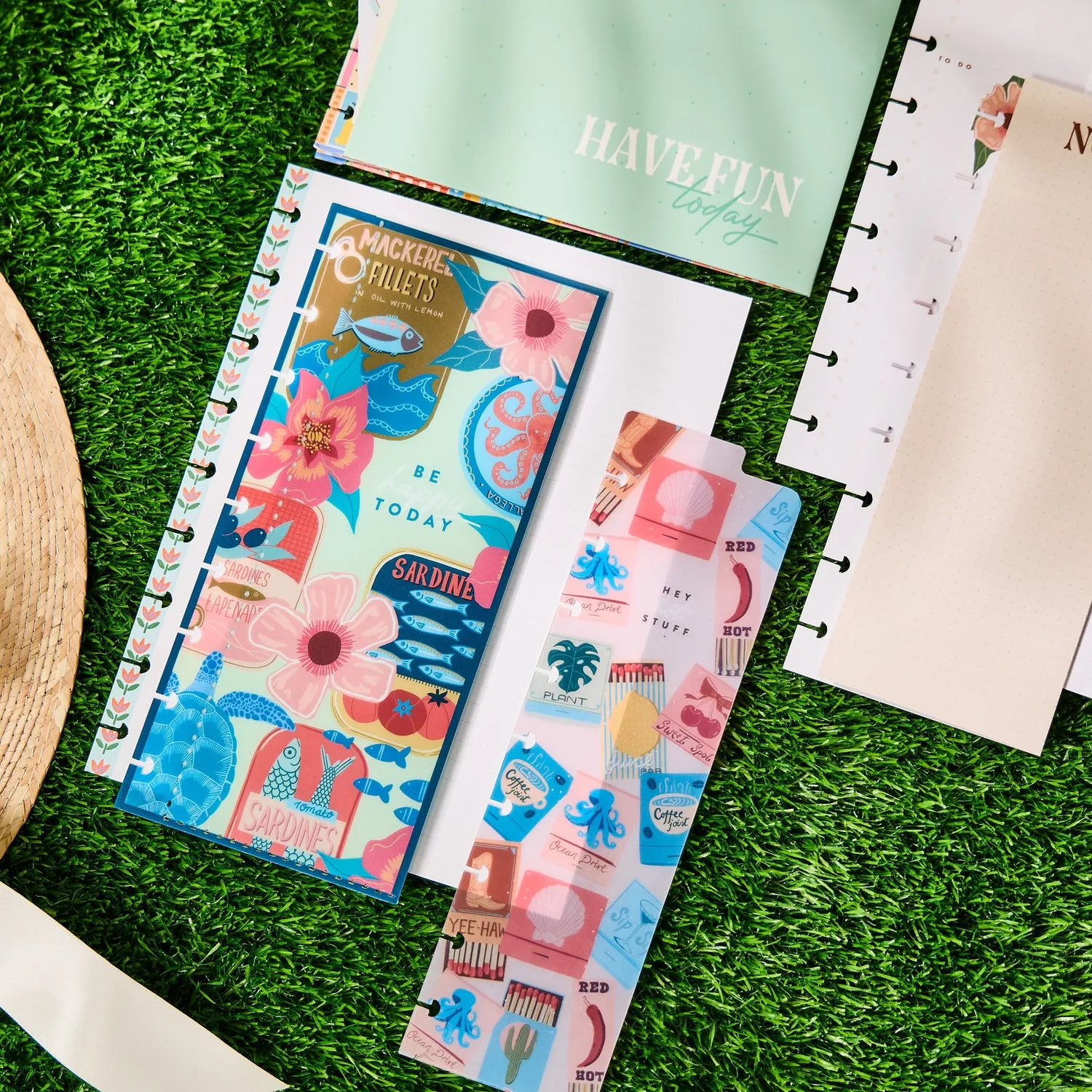 Happy Planner Summer Fun pack accessoires Classic 110 pcs été