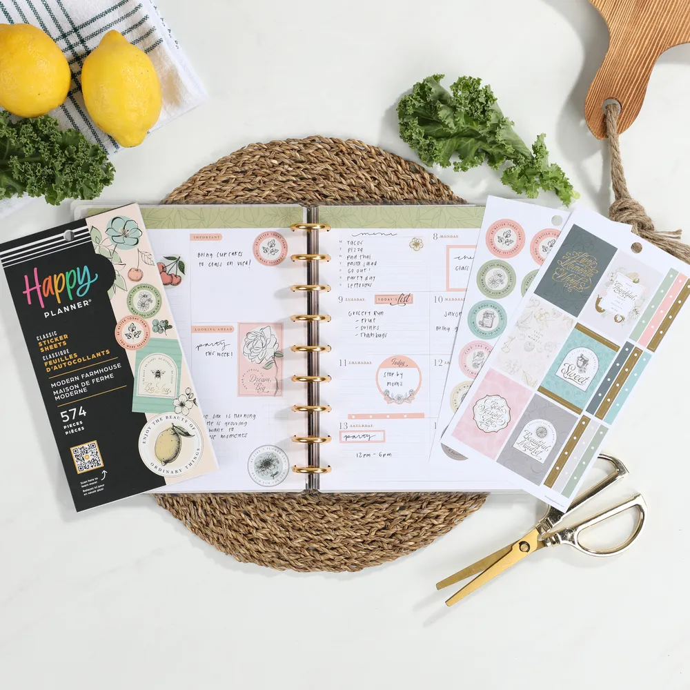 Happy Planner Modern Farmhouse stickers 574 Classic