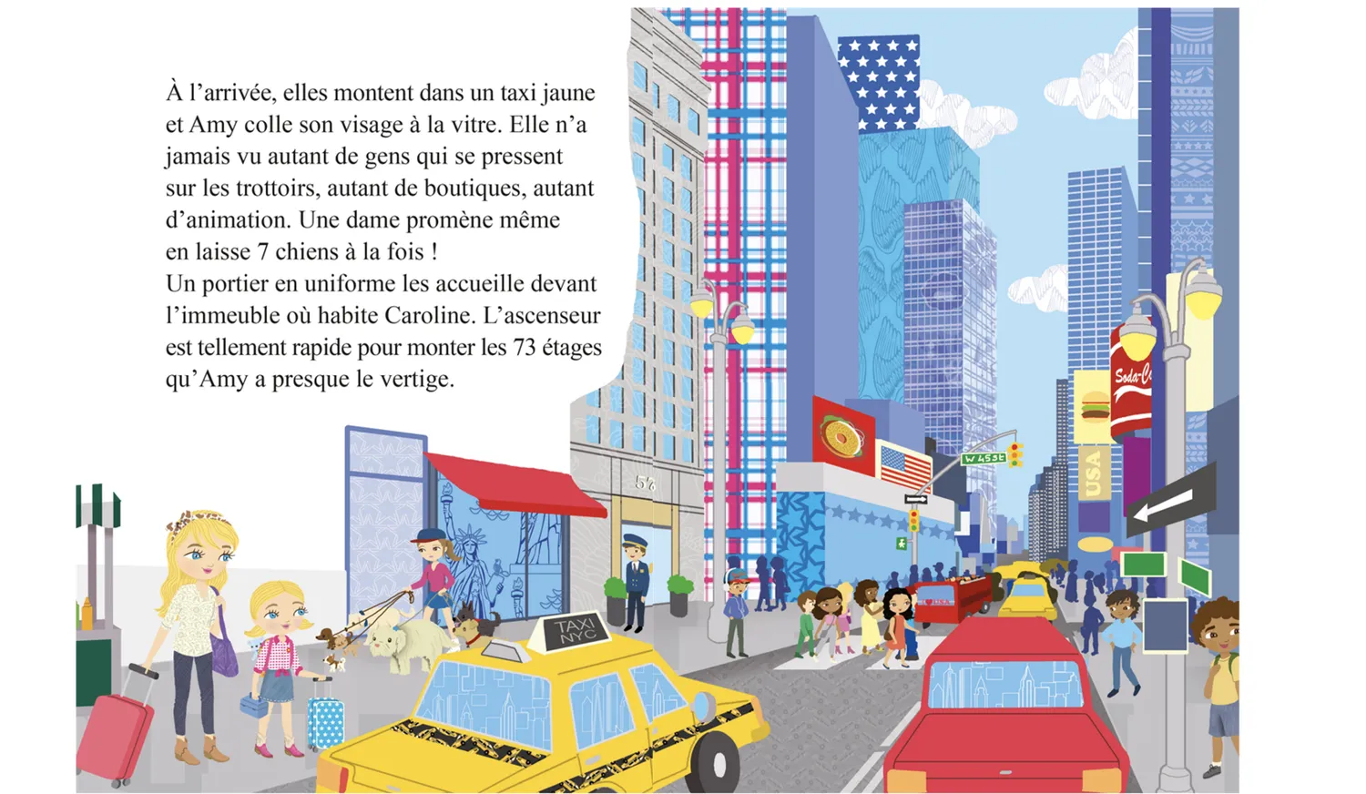 Frigobloc Minimiki Amy et l'invitation à New-York tome 32 livre