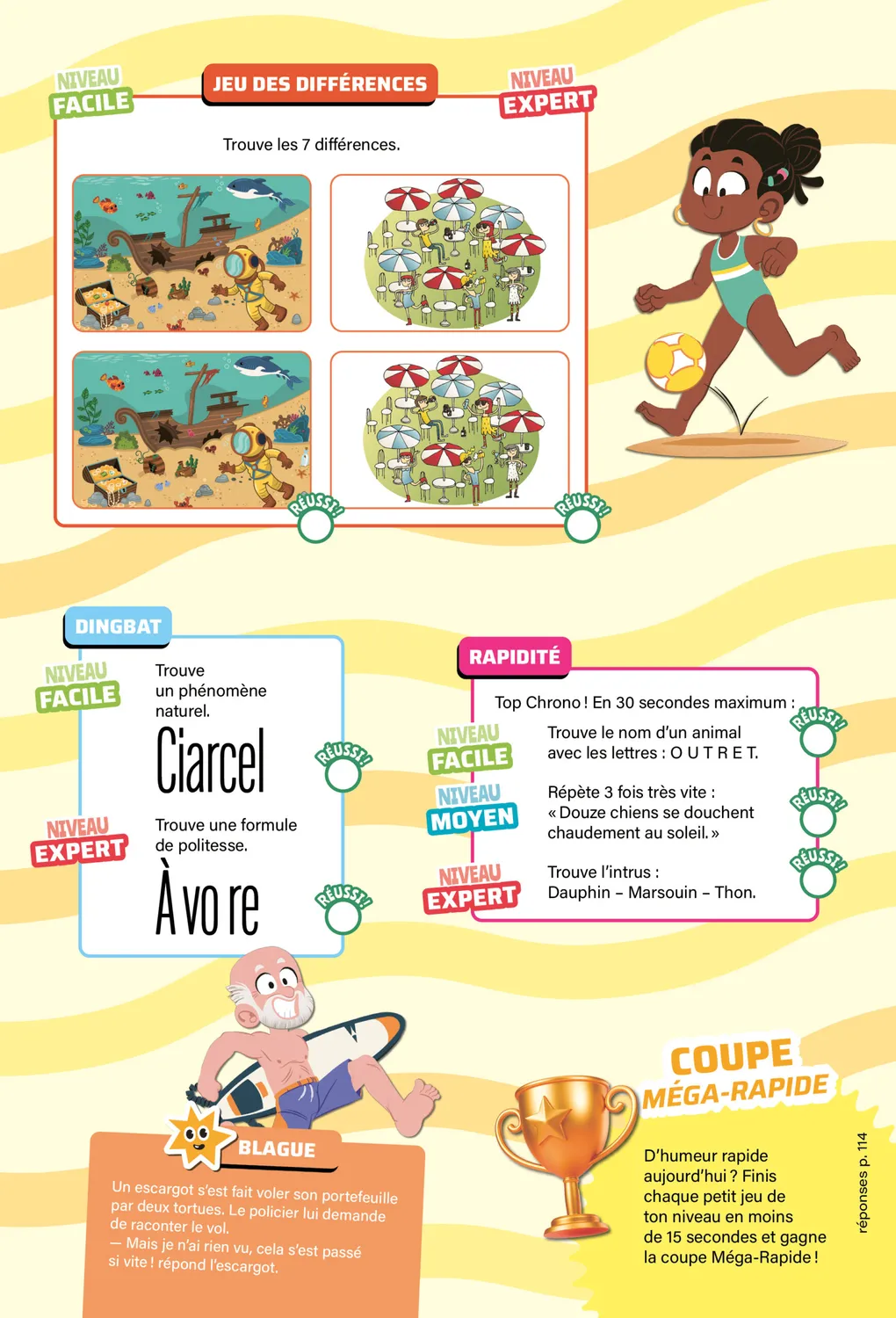 Incollables Famille 600 jeux cahier vacances