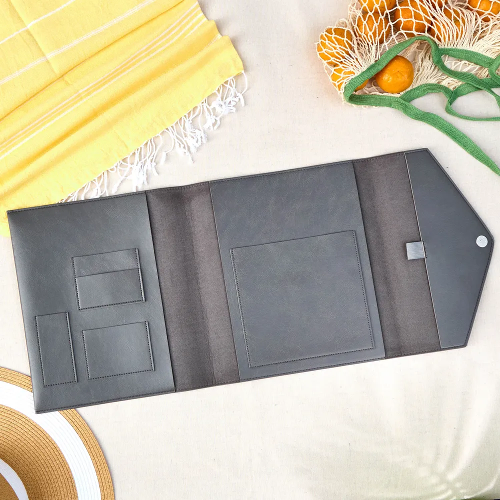Happy Planner Midnight pochette folio simili cuir Big