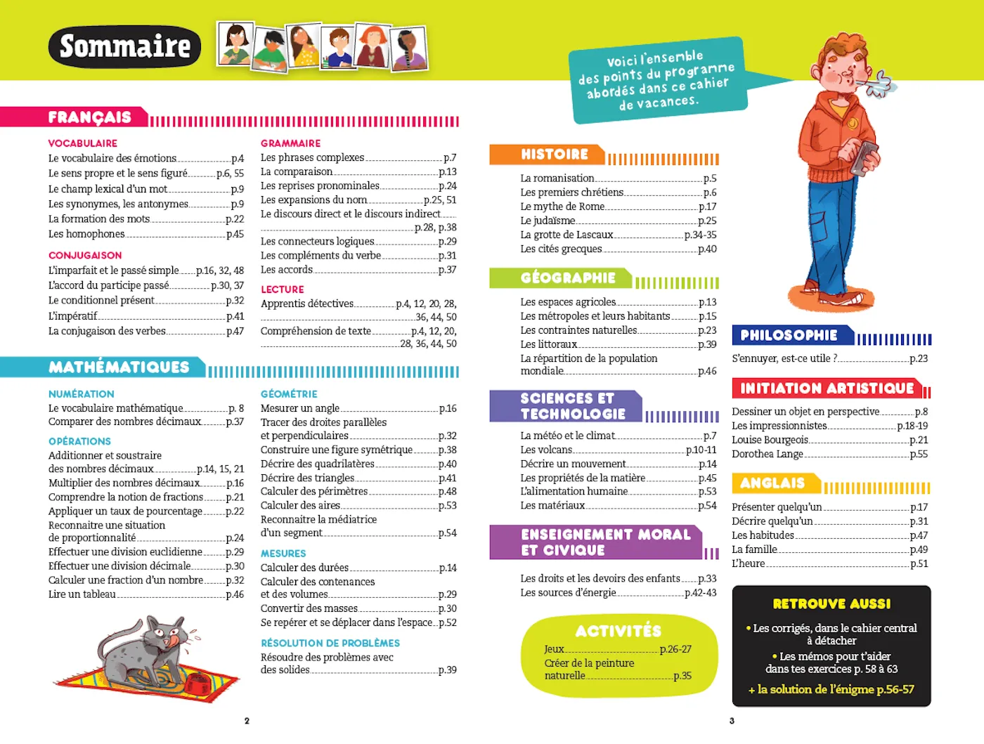 Les Incollables cahier de vacances 6e à 5e 11-12 ans 2026