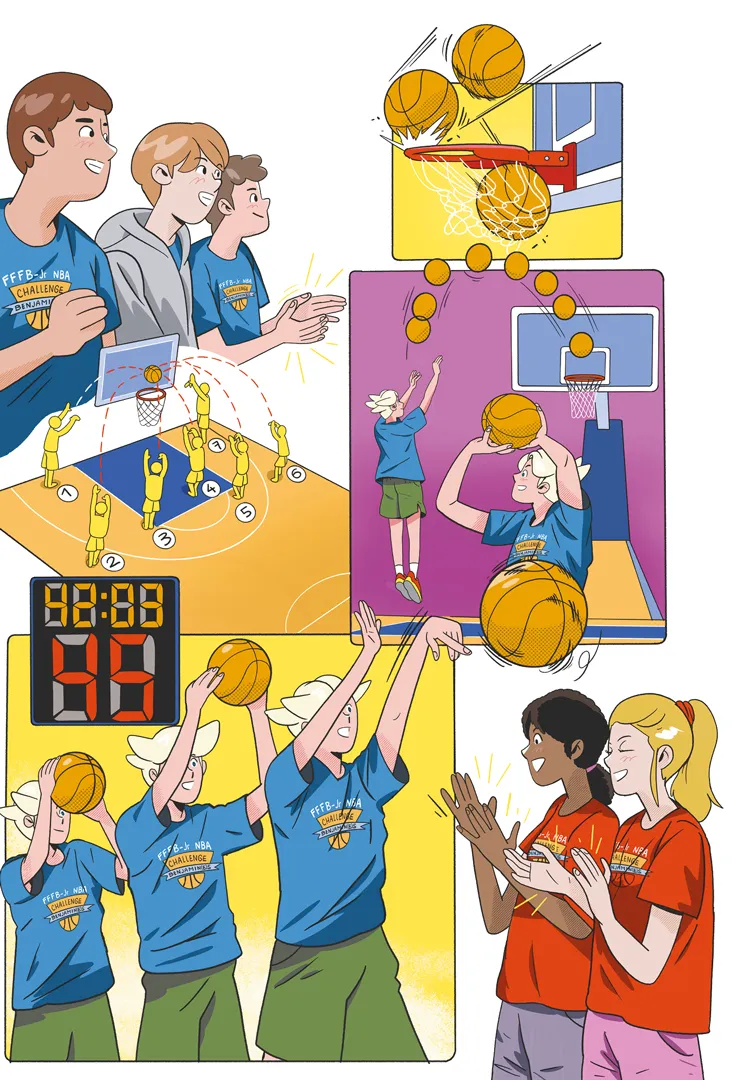 Frigobloc Passion Basket Miami Dream tome 3 roman 8-12 ans