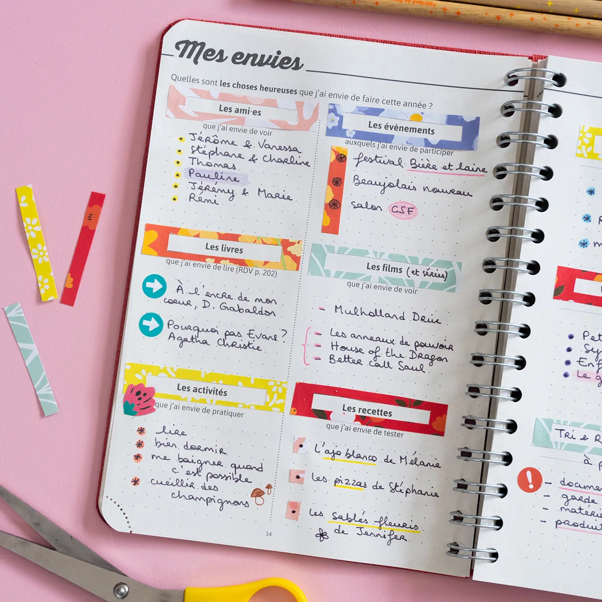 My365 Mes envies fichier PDF printable envies