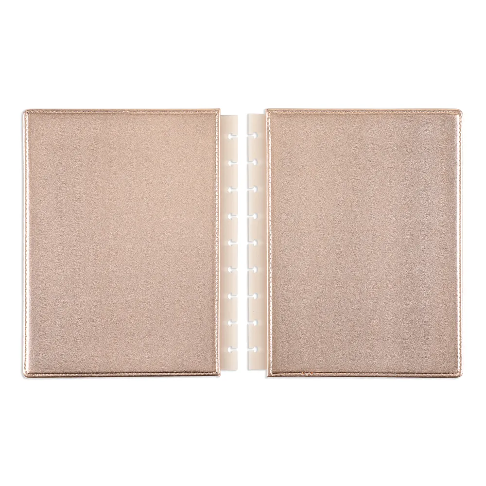Happy Planner Classic couverture Crushed Rose souple simili cuir rose
