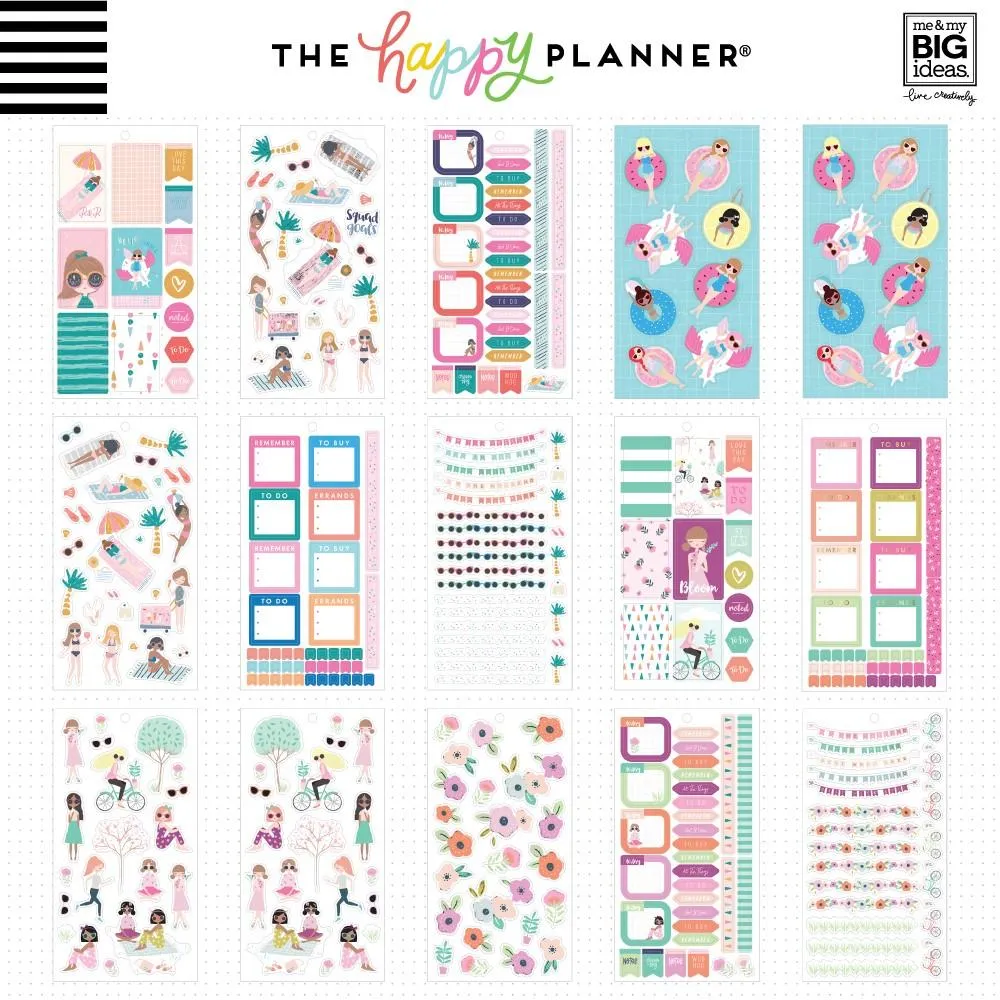 Happy Planner Squad Goals stickers value pack x819 confiance