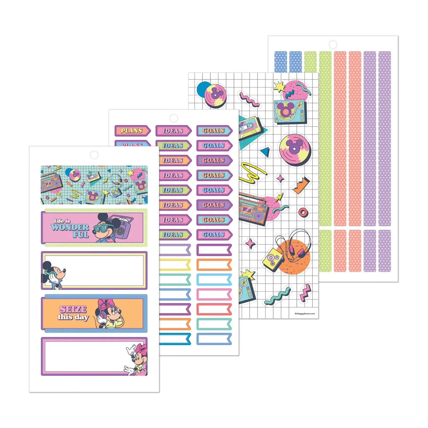 Me & my big ideas Disney Retro Mini stickers 30 planches