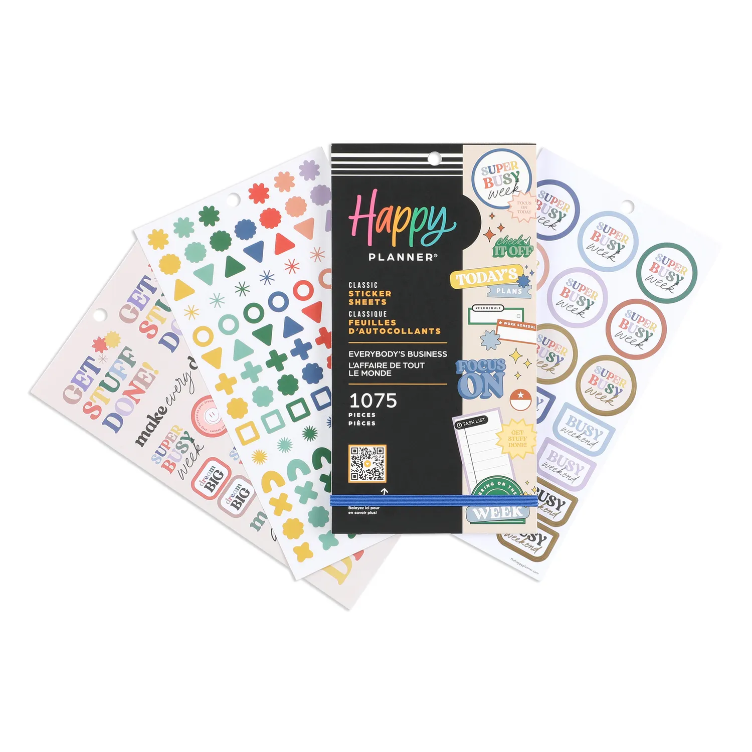 Happy Planner Everybody's Business Value Pack stickers 1075 business