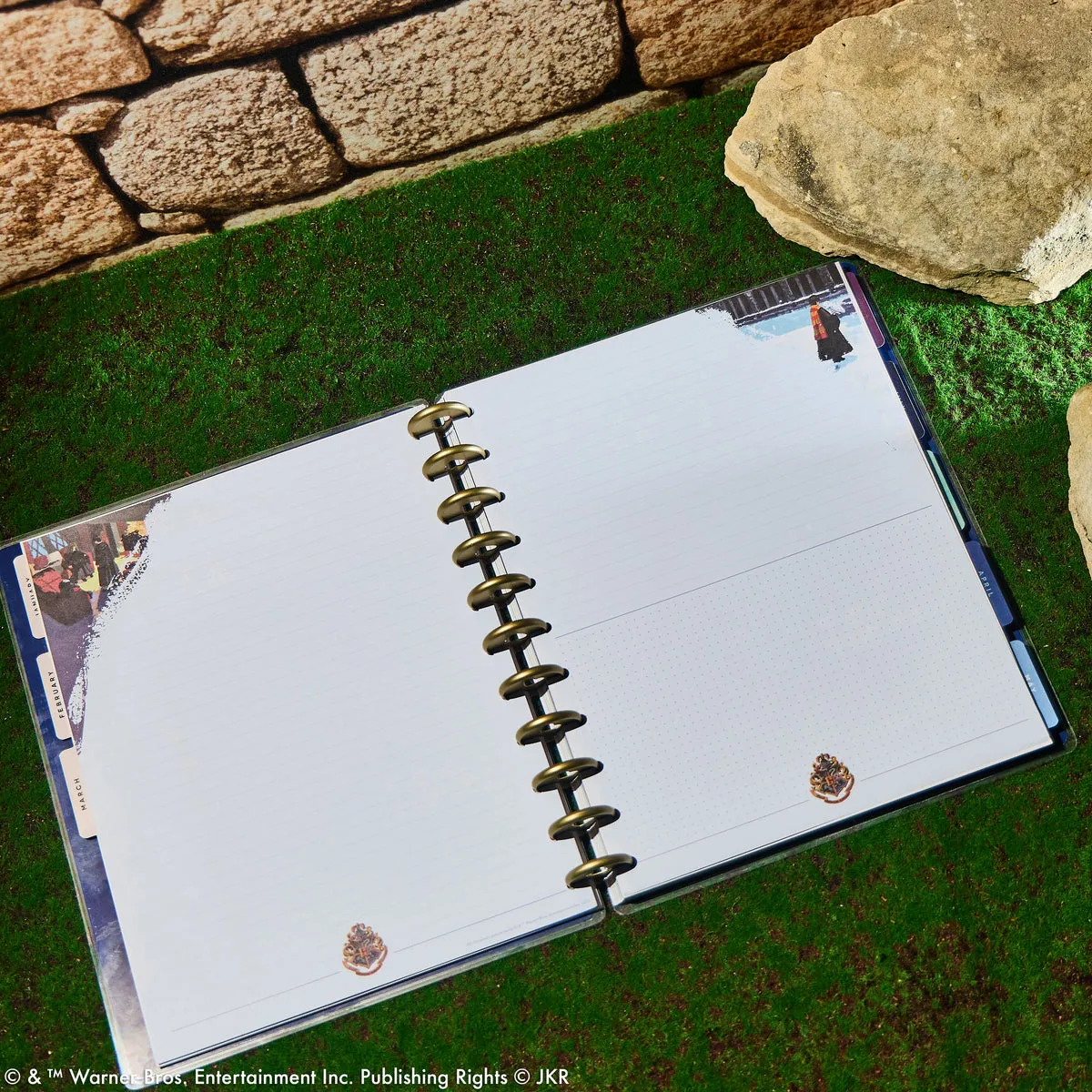 Happy Planner Harry Potter Enchanted Grounds papier dashboard Big 40 feuilles ligné