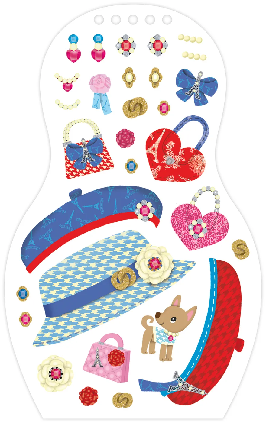 Frigobloc Minimiki Mode à Paris carnet créatif stickers