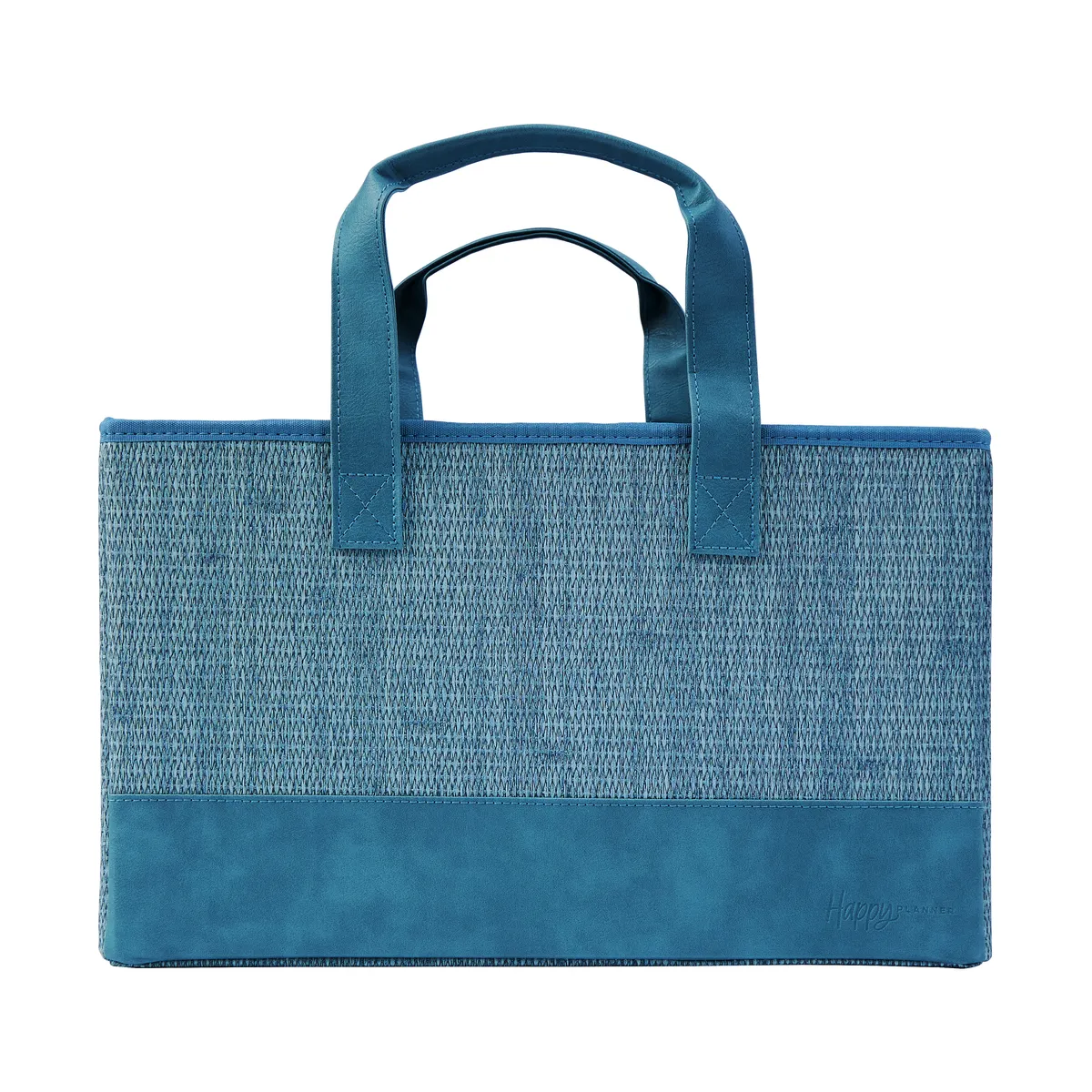Happy Planner Slate Blue tote bag rangement agenda vegan
