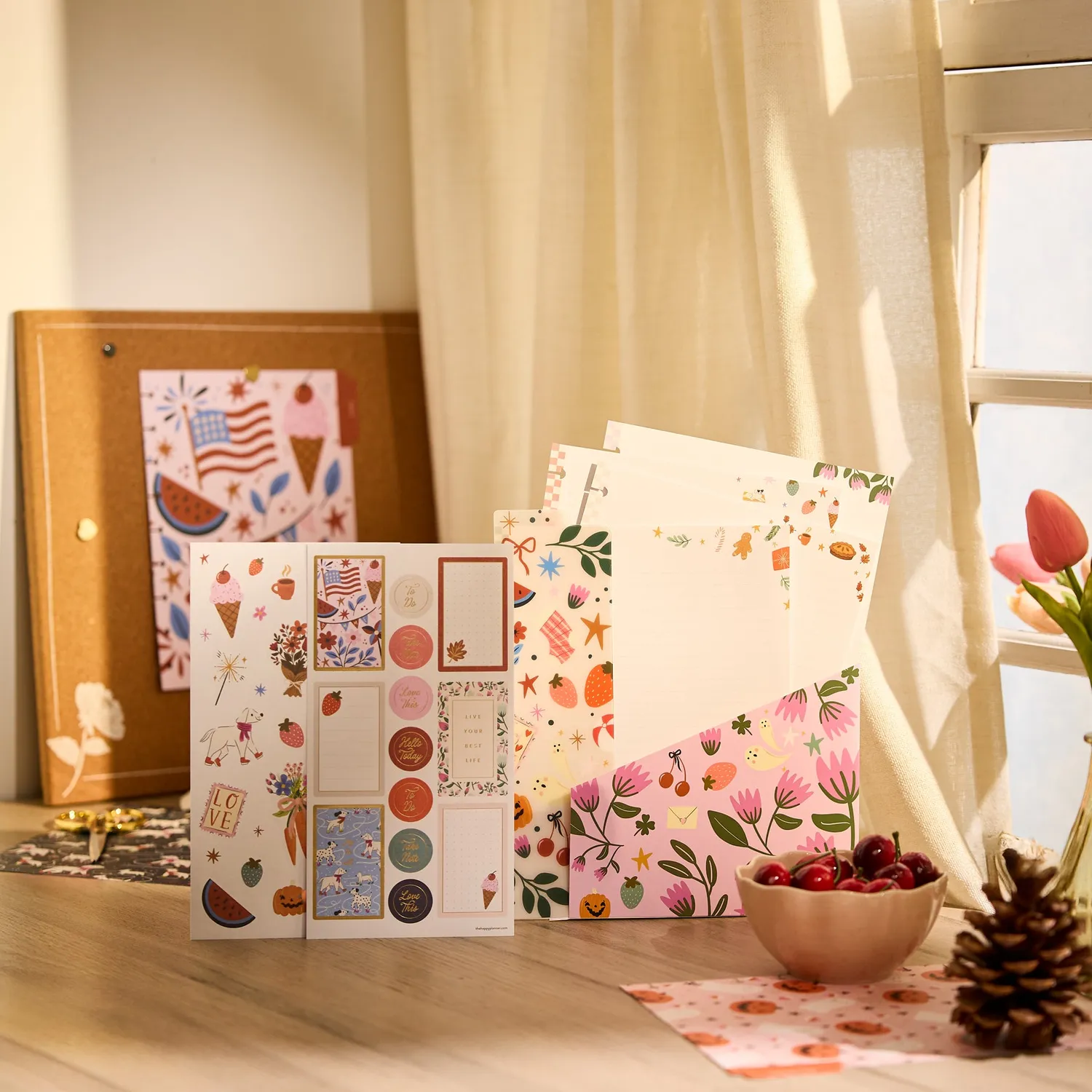 Happy Planner Classic A Festive Year kit accessoires saison