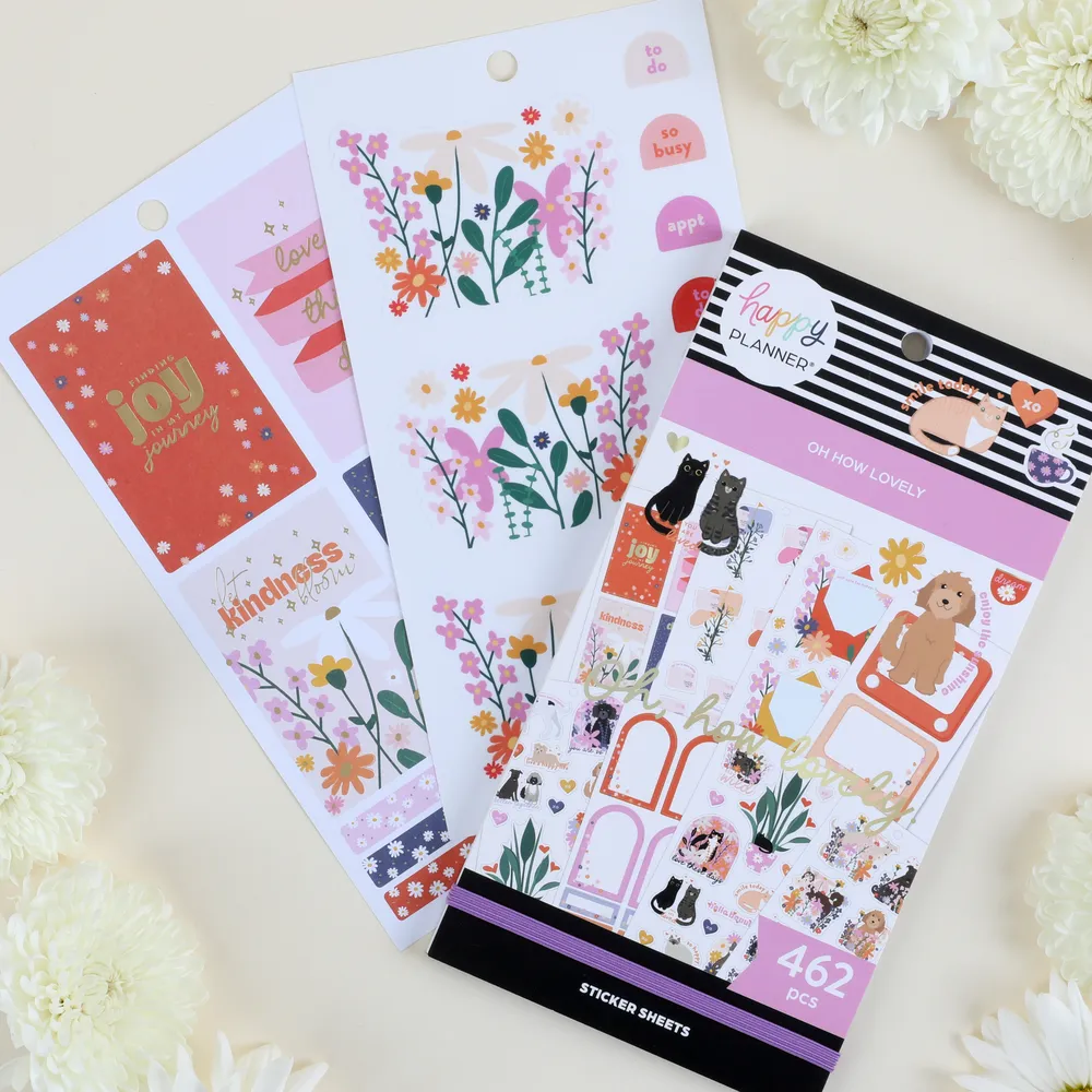Happy Planner Oh How Lovely box cadeau Big notebook