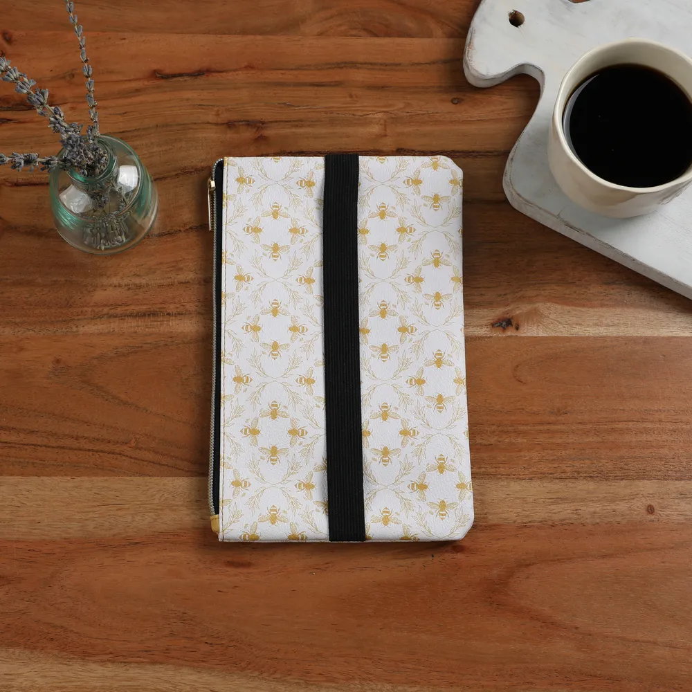 Happy Planner Homesteader trousse zippée abeille jaune