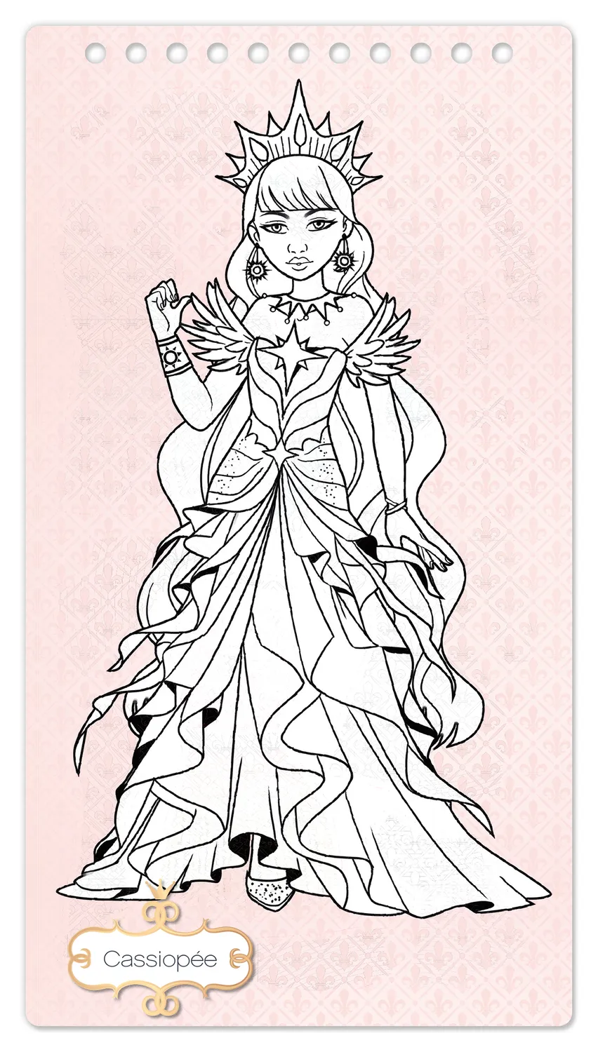 Mode Academy Princesses carnet créatif stickers + bracelet