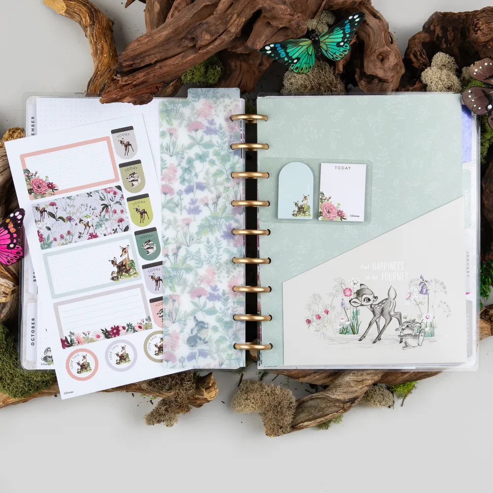 Happy Planner Disney Bambi Springtime pack accessoires classic