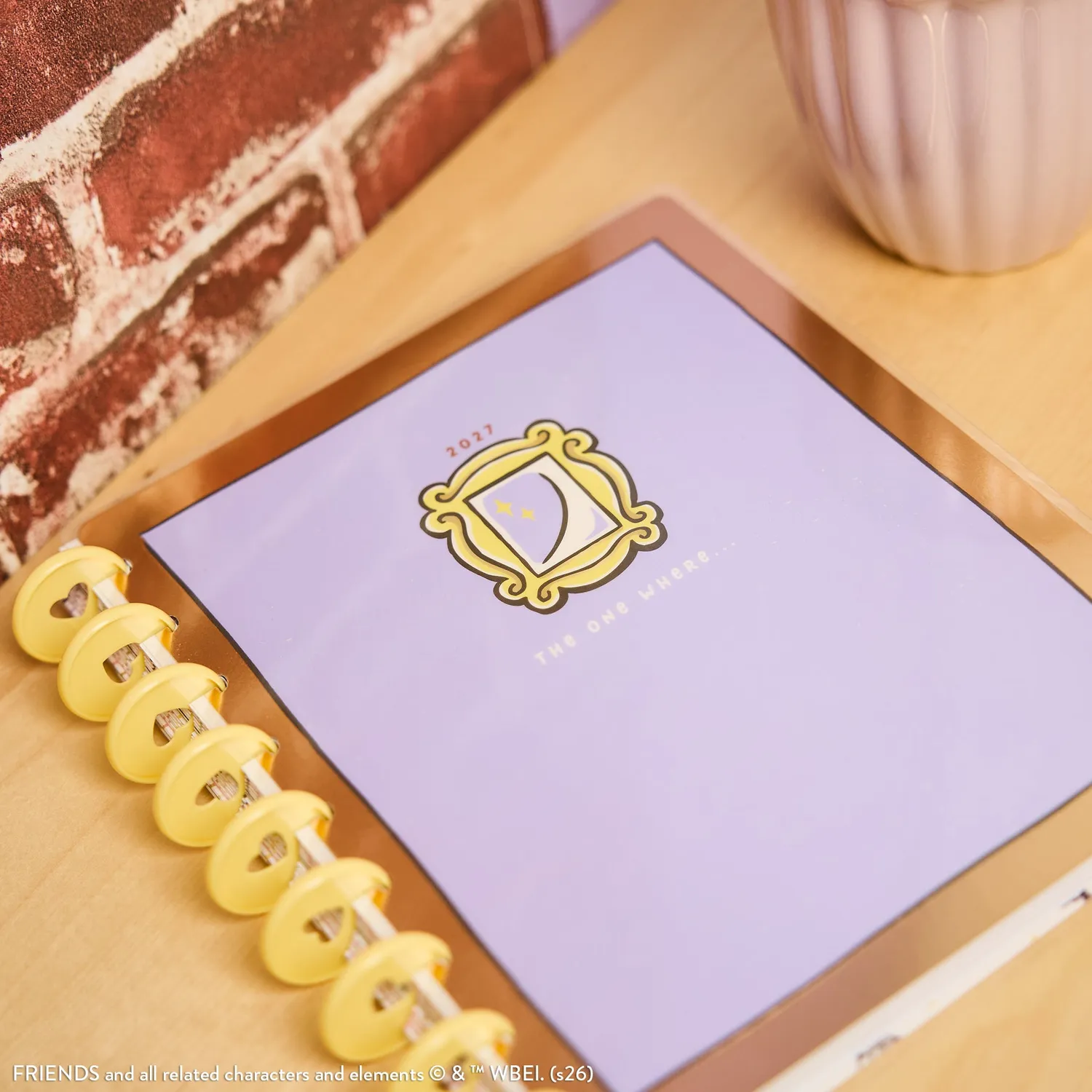 Happy Planner Friends 2027 agenda Classic dashboard 12 mois