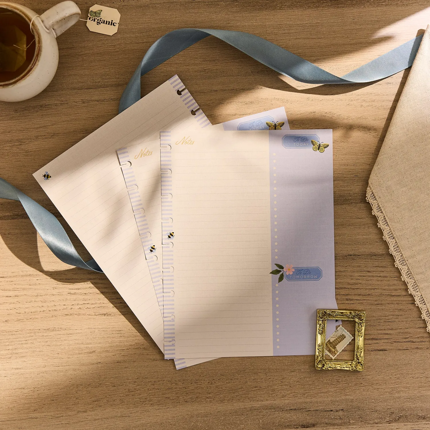 Happy Planner Country Charm recharge agenda Classic 40 feuilles pointillés