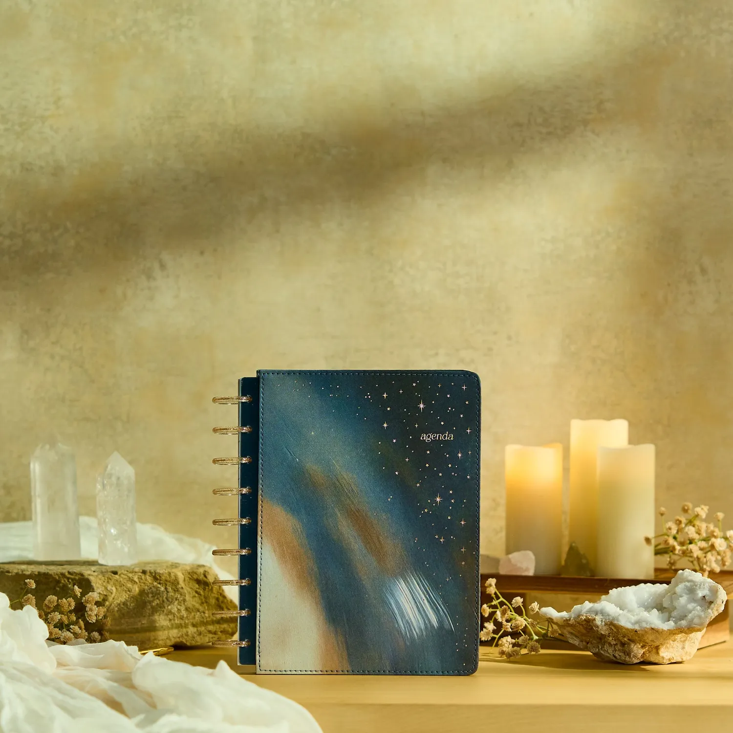 Happy Planner Starlit Glow 2027 agenda Classic vertical